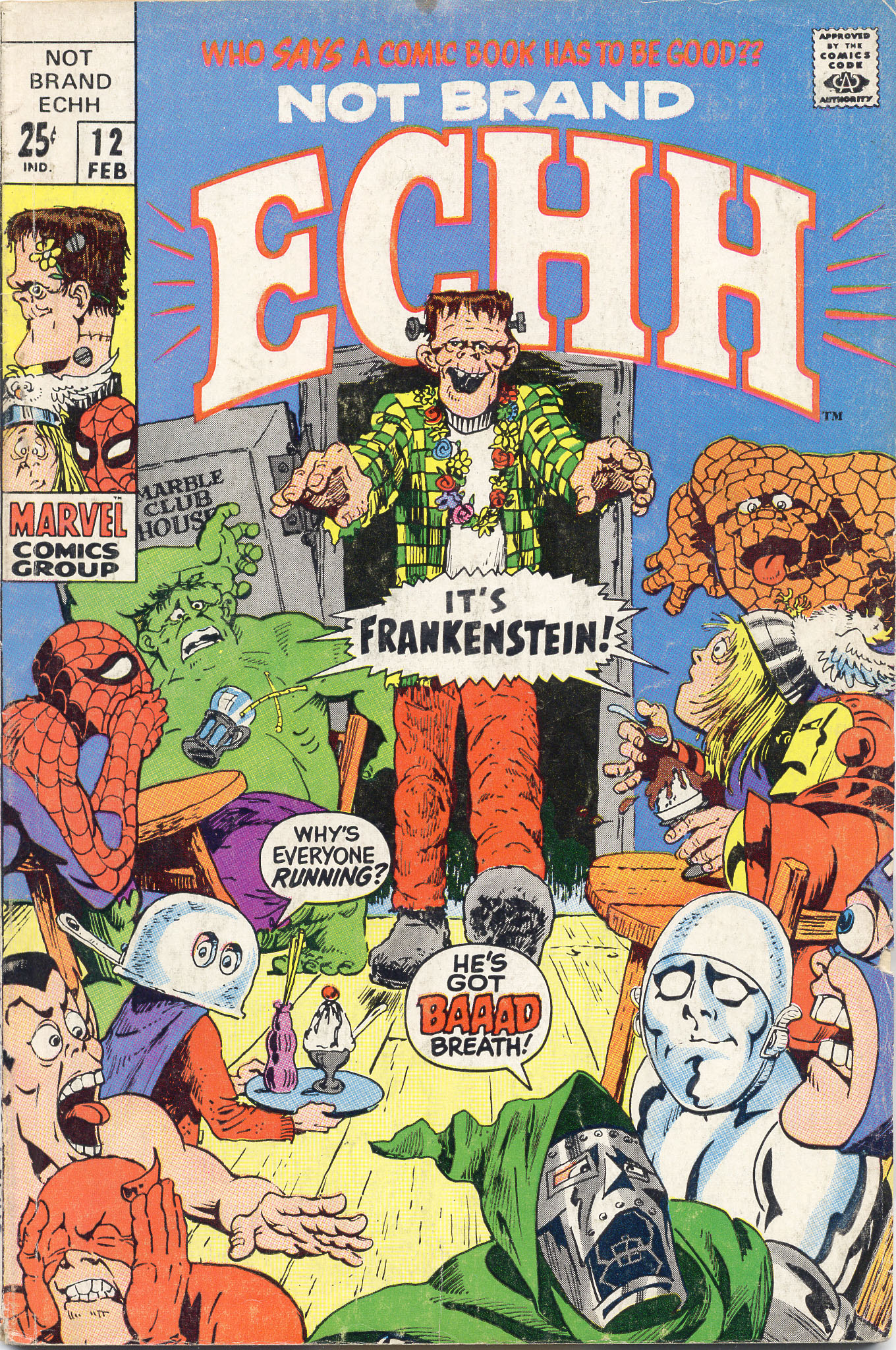 Read online Not Brand Echh comic -  Issue #12 - 1
