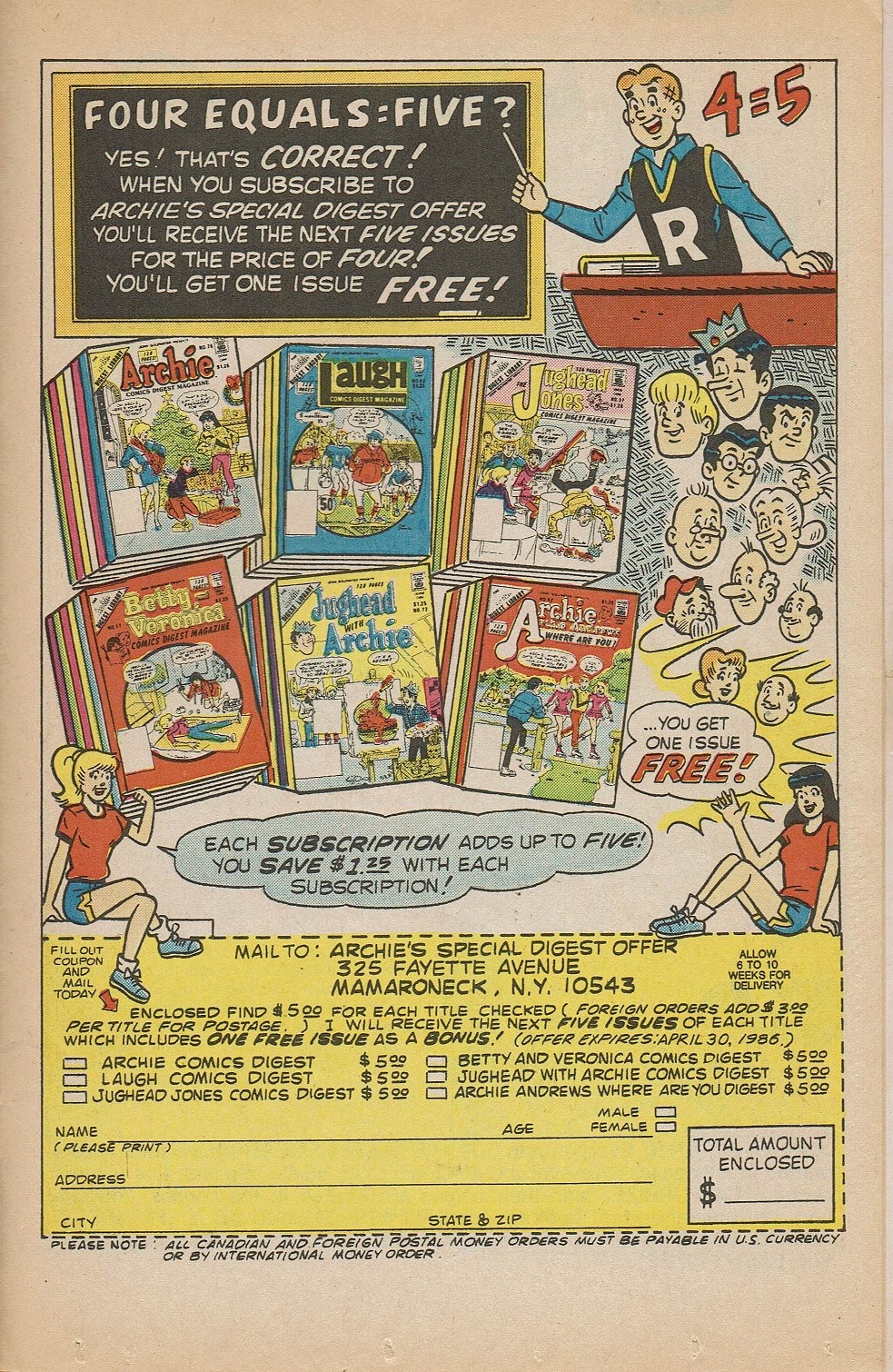 Read online Life With Archie (1958) comic -  Issue #253 - 25
