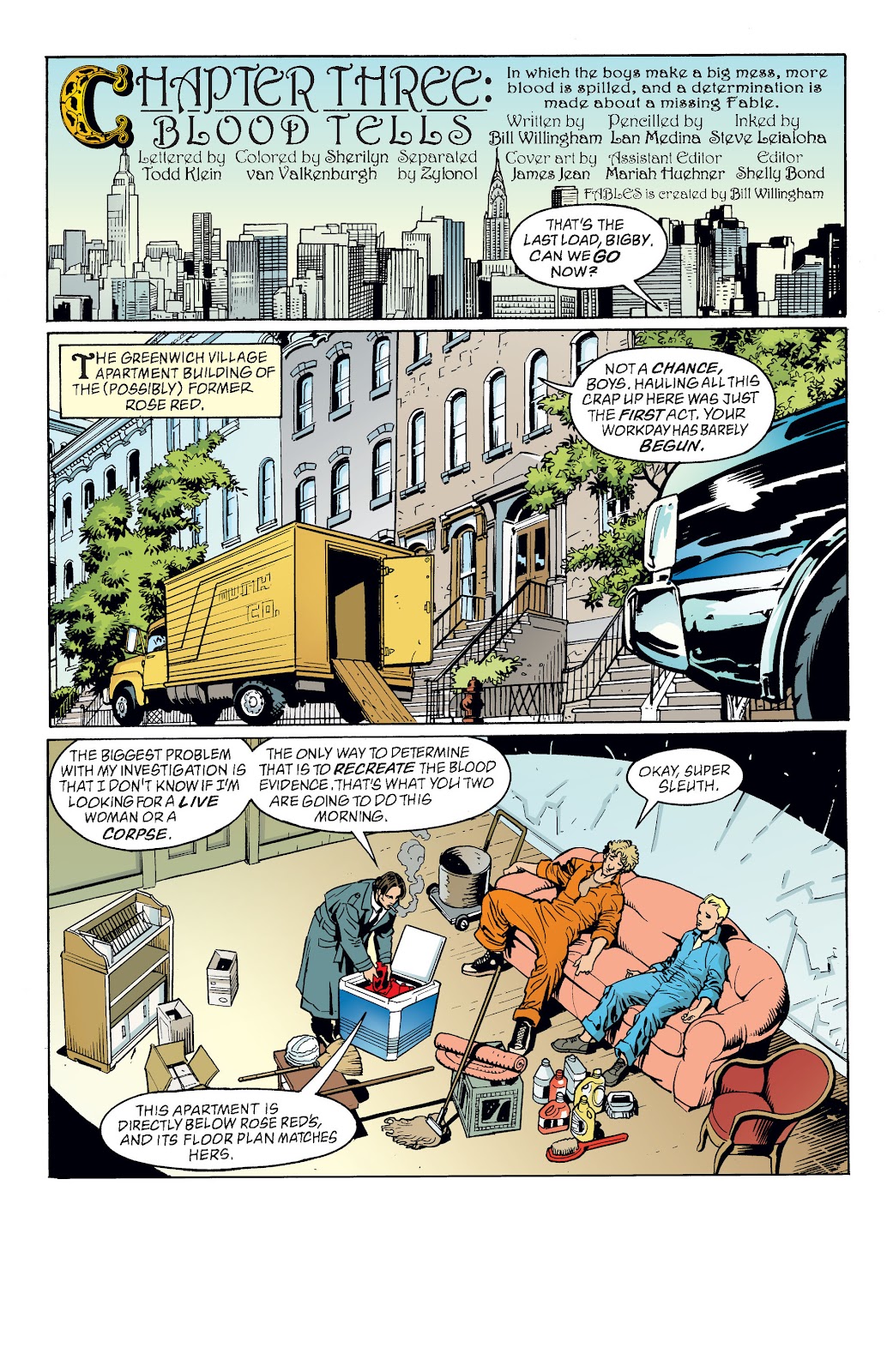Fables issue 3 - Page 2