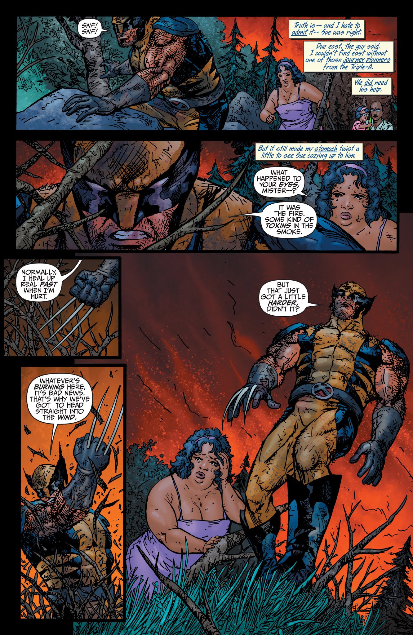 Read online Wolverine: Firebreak comic -  Issue # Full - 8