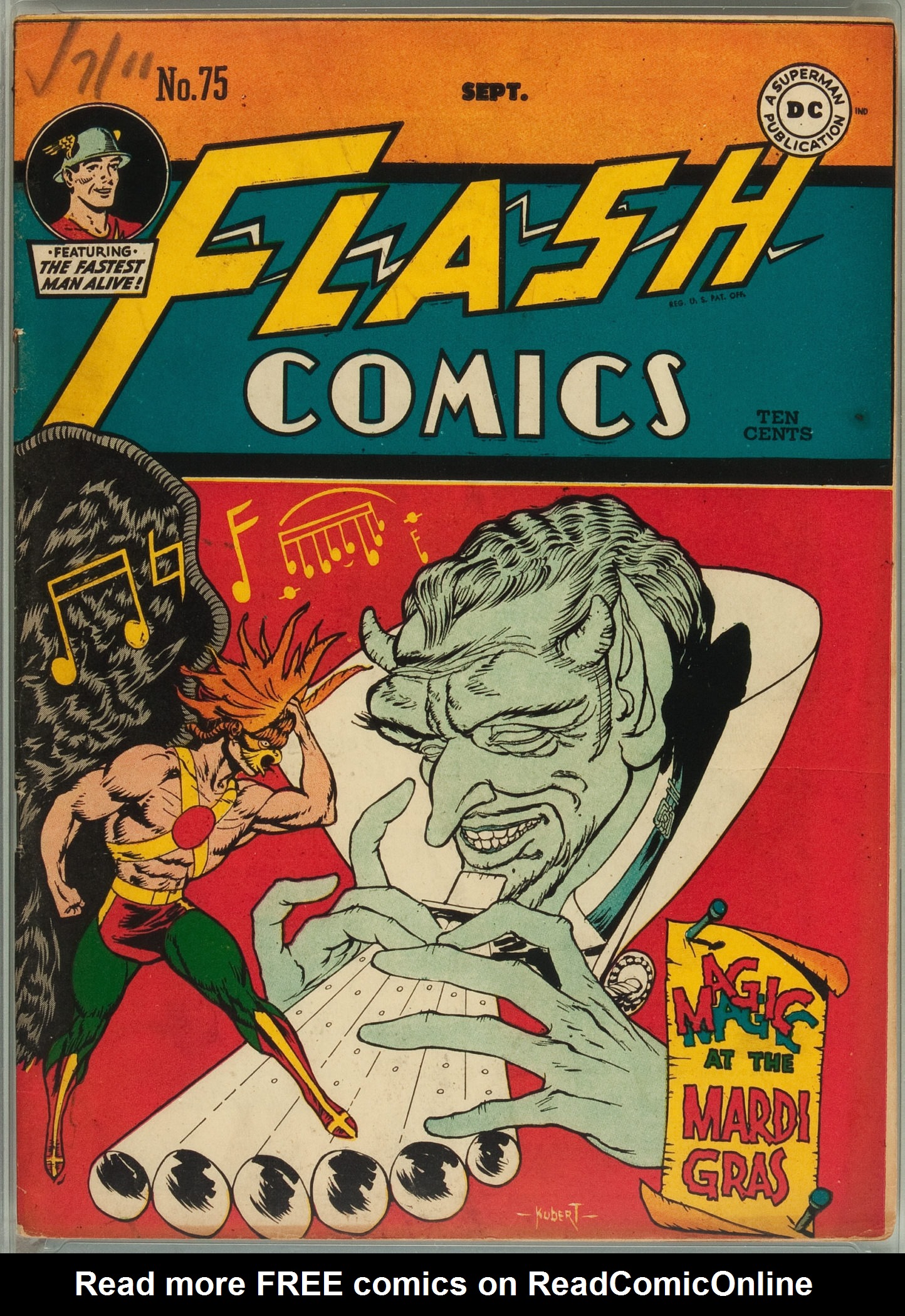 Read online Flash Comics comic -  Issue #75 - 2