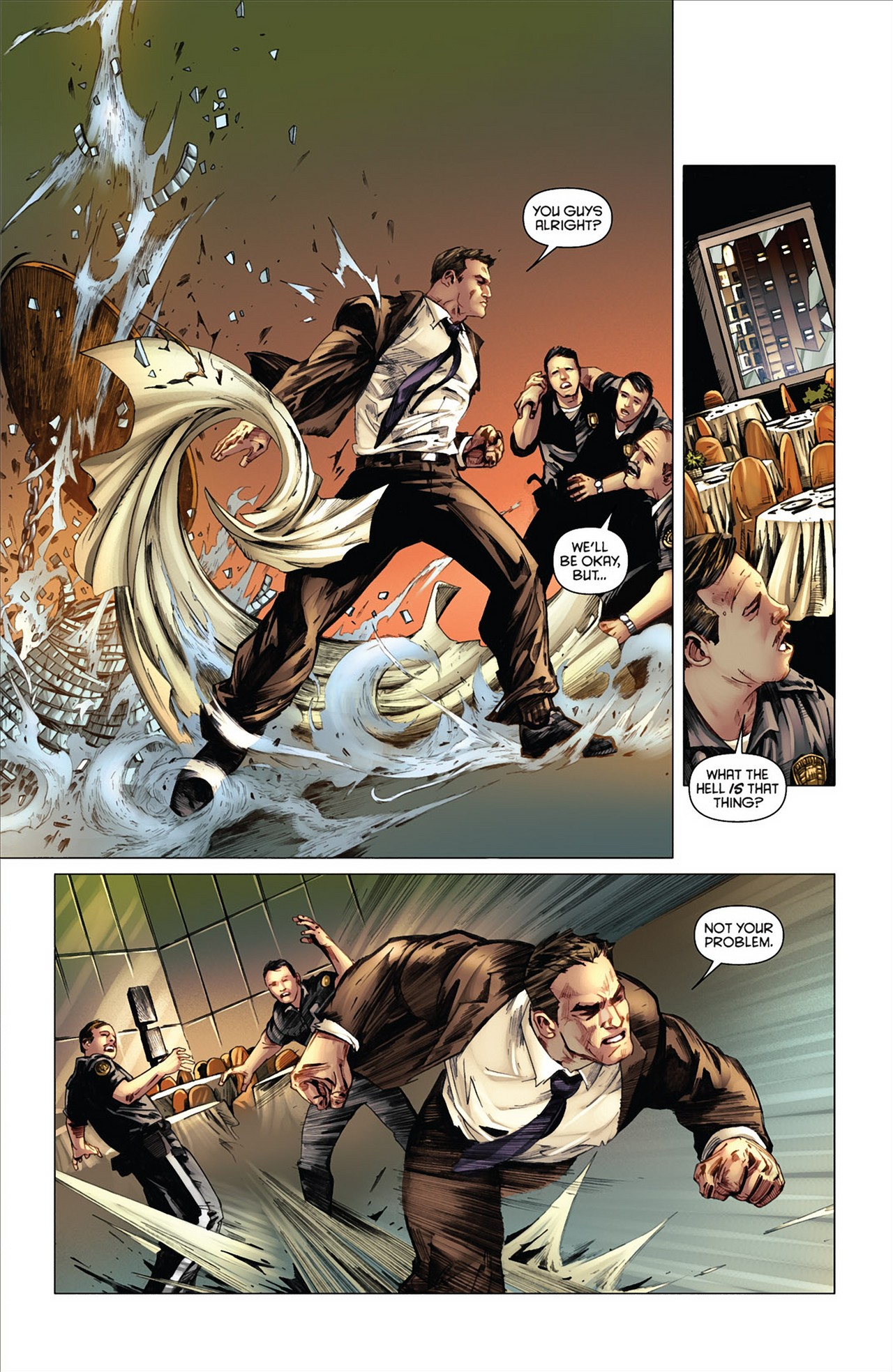 Read online Bionic Man comic -  Issue #6 - 8