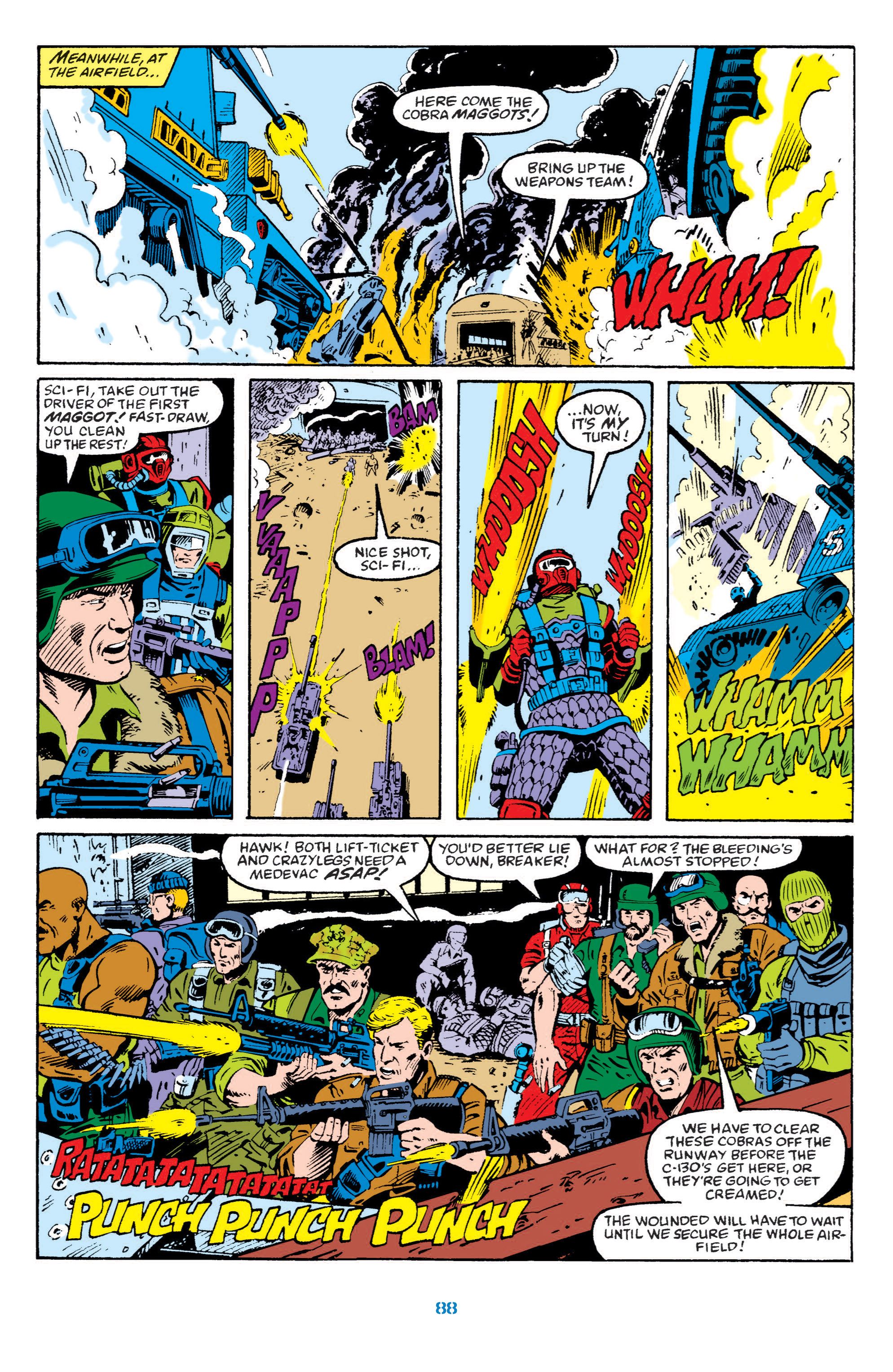 Read online Classic G.I. Joe comic -  Issue # TPB 8 (Part 1) - 89