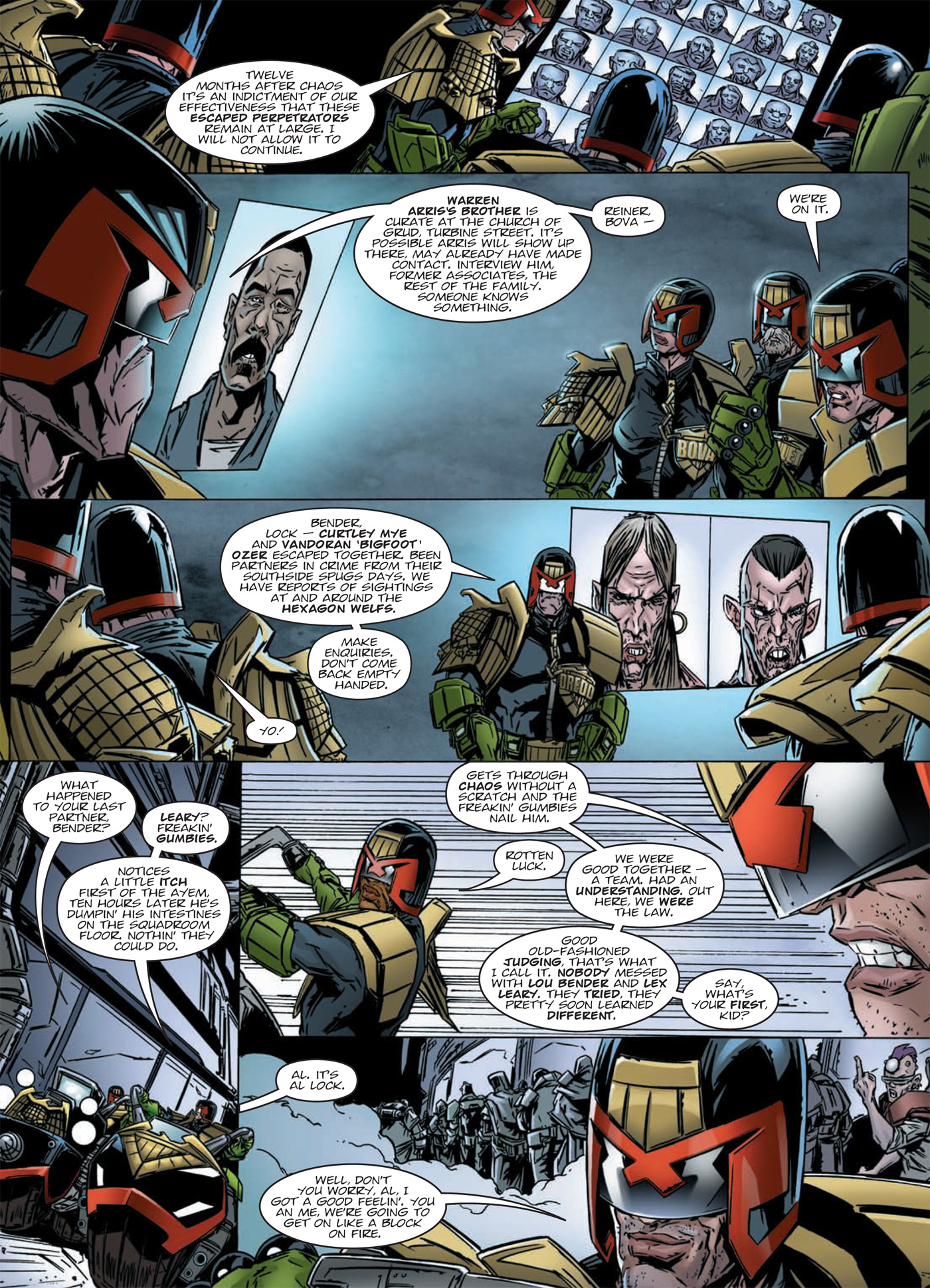 Read online Judge Dredd: Day of Chaos: Fallout comic -  Issue # TPB (Part 3) - 11