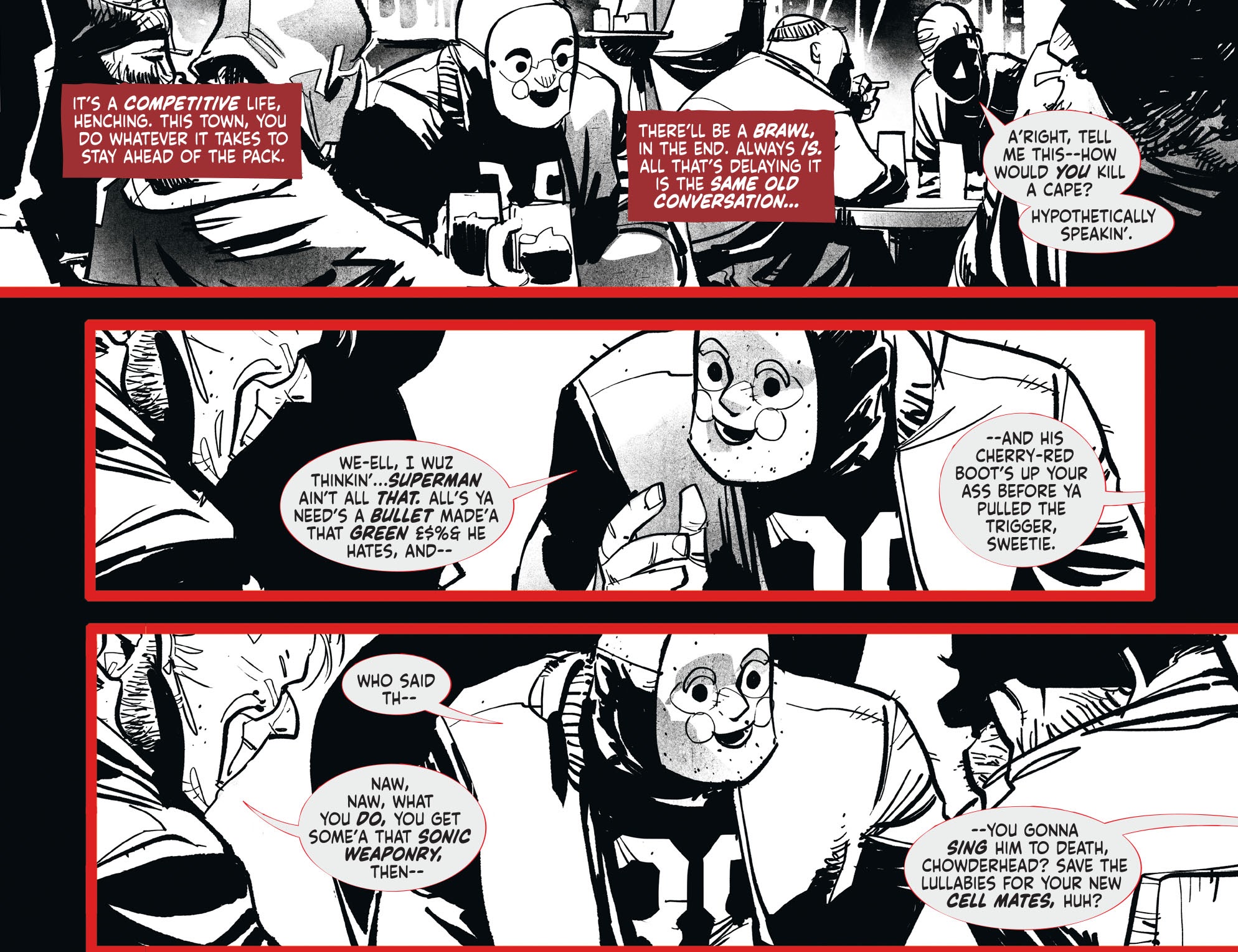 Read online Harley Quinn Black   White   Red comic -  Issue #11 - 5
