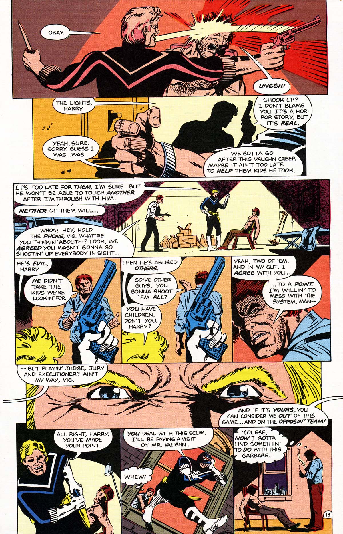 Read online Vigilante (1983) comic -  Issue #40 - 15