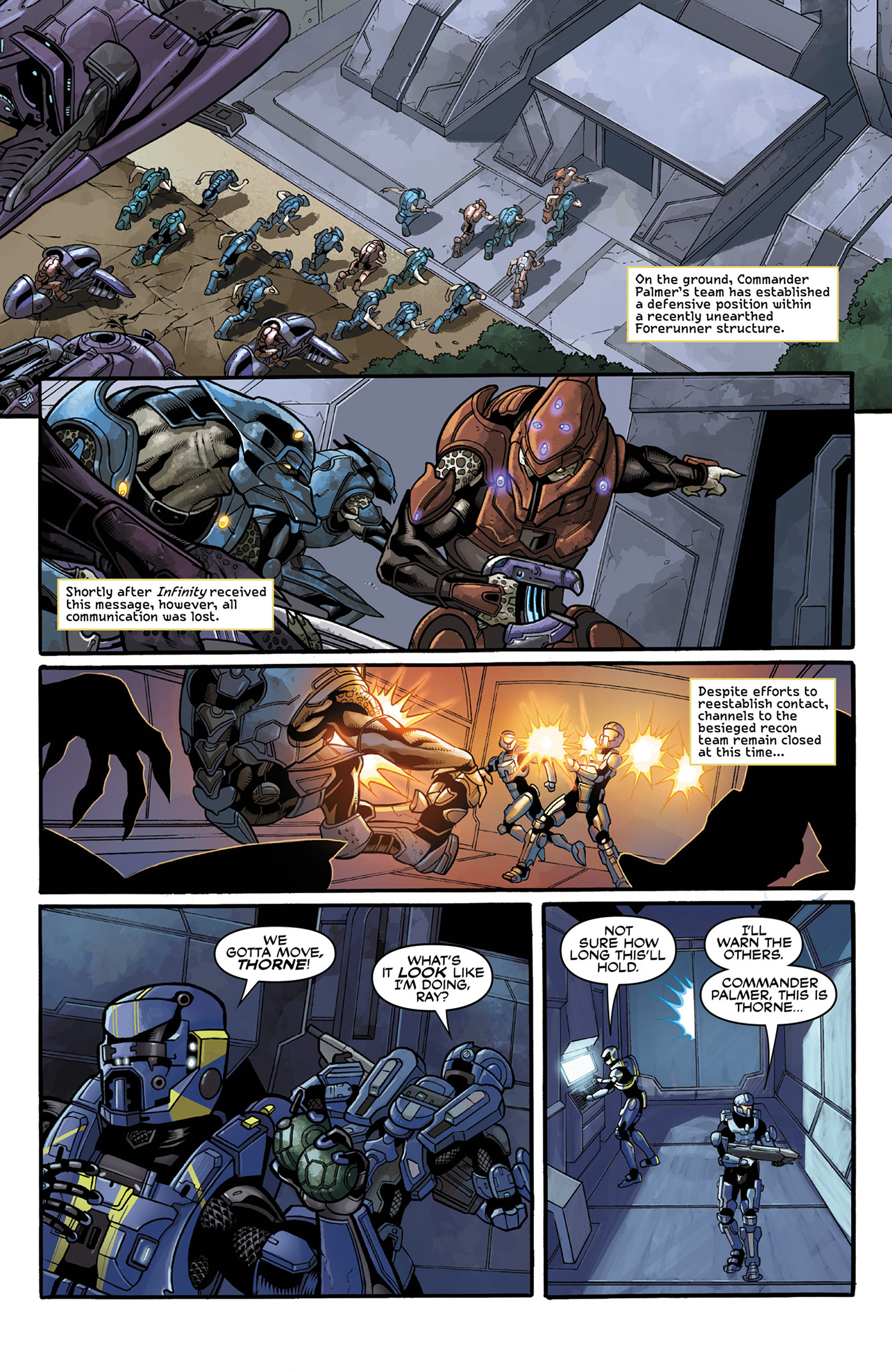 Read online Halo: Escalation comic -  Issue #15 - 5