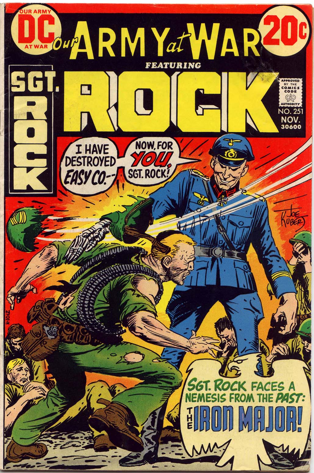 Read online Our Army at War (1952) comic -  Issue #251 - 1