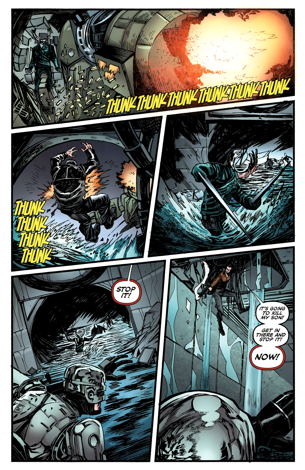 Read online Terminator/Robocop: Kill Human comic -  Issue #4 - 20