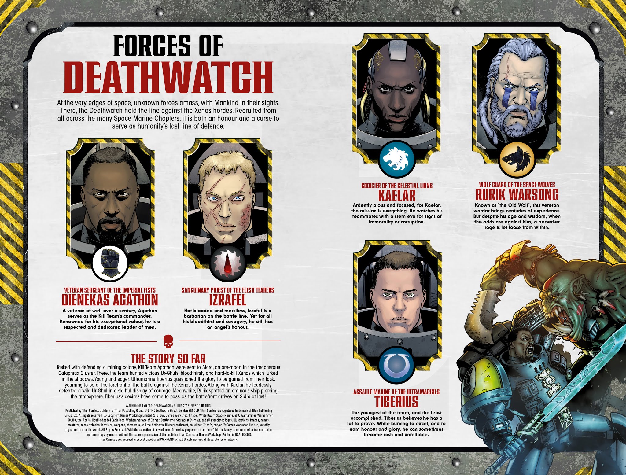 Read online Warhammer 40,000 Deathwatch comic -  Issue #2 - 3