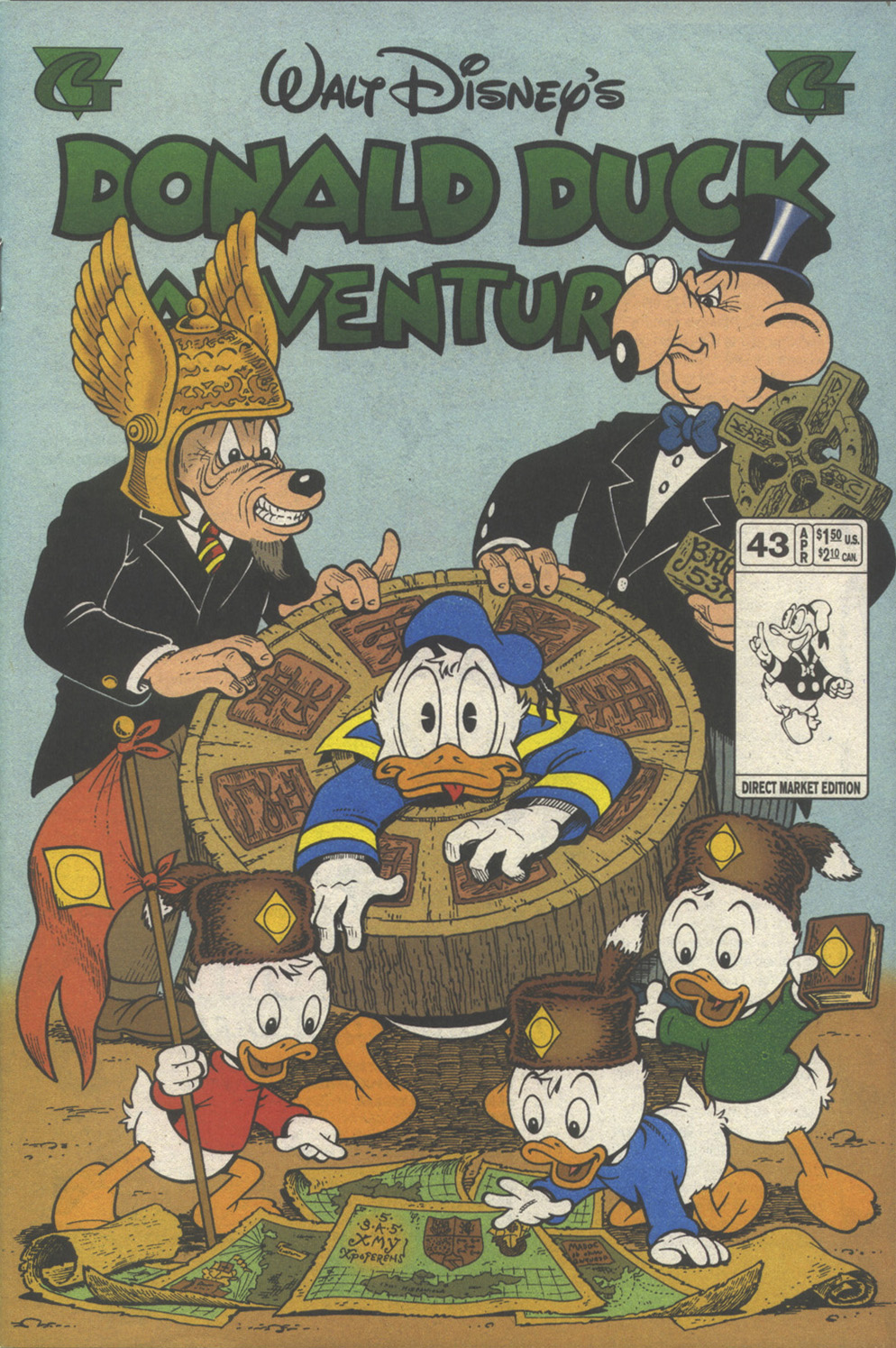 Read online Walt Disney's Donald Duck Adventures (1987) comic -  Issue #43 - 1