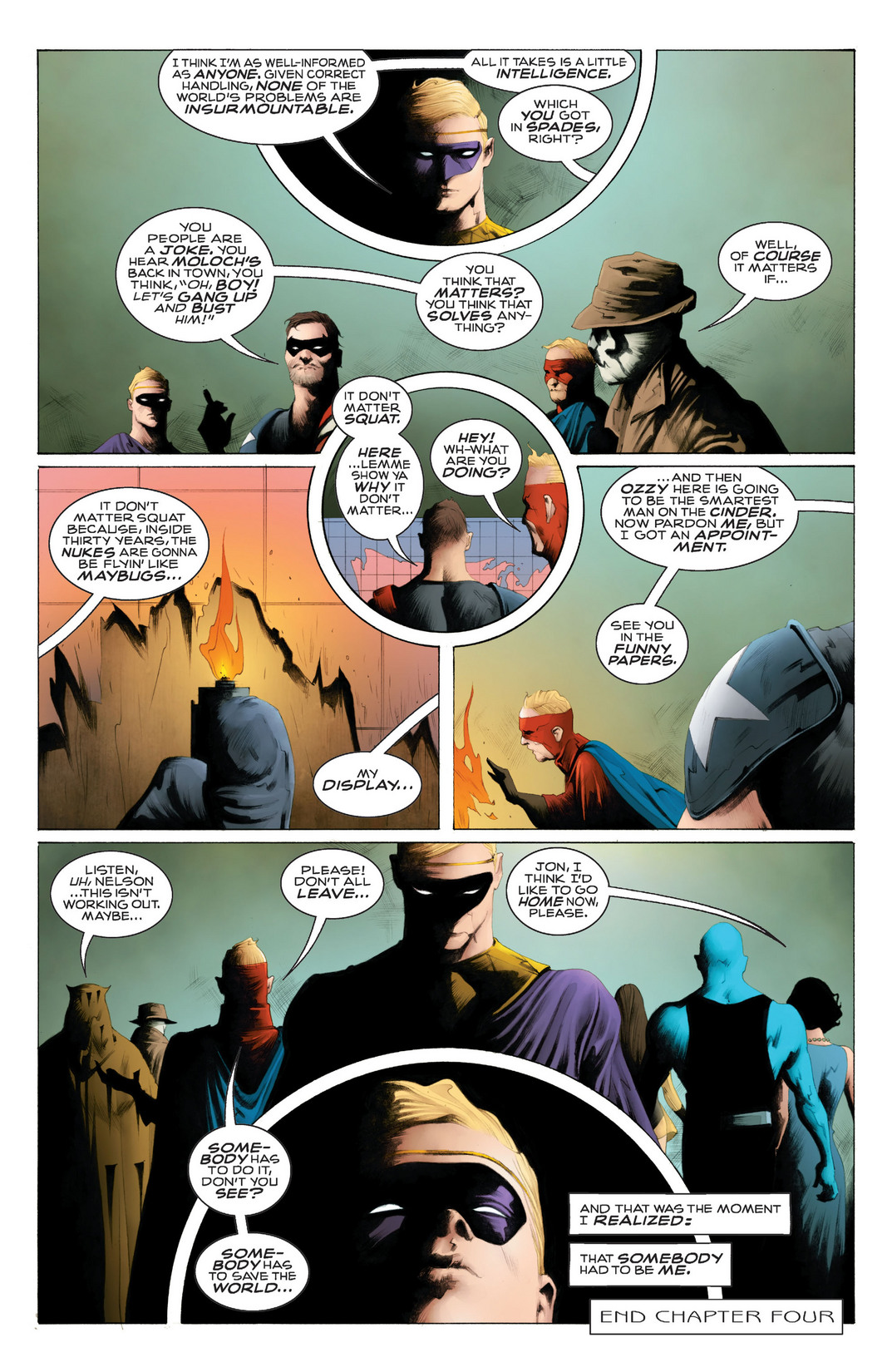 Read online Before Watchmen: Ozymandias comic -  Issue #4 - 24