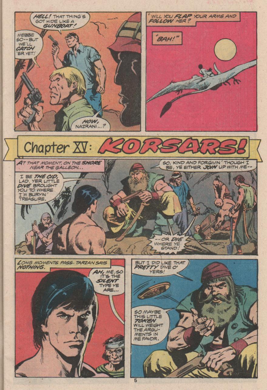 Read online Tarzan (1977) comic -  Issue #18 - 5