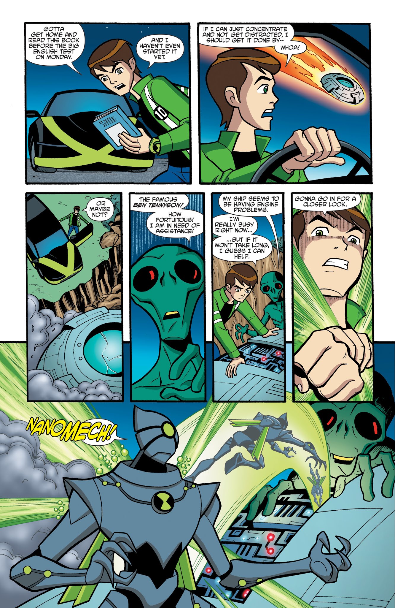 Read online Ben 10 Classics comic -  Issue # TPB 4 - 93
