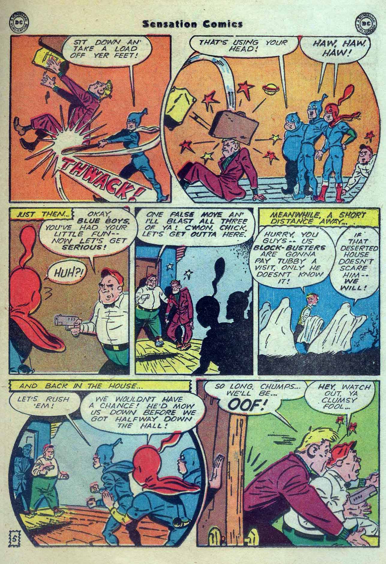 Read online Sensation (Mystery) Comics comic -  Issue #56 - 21