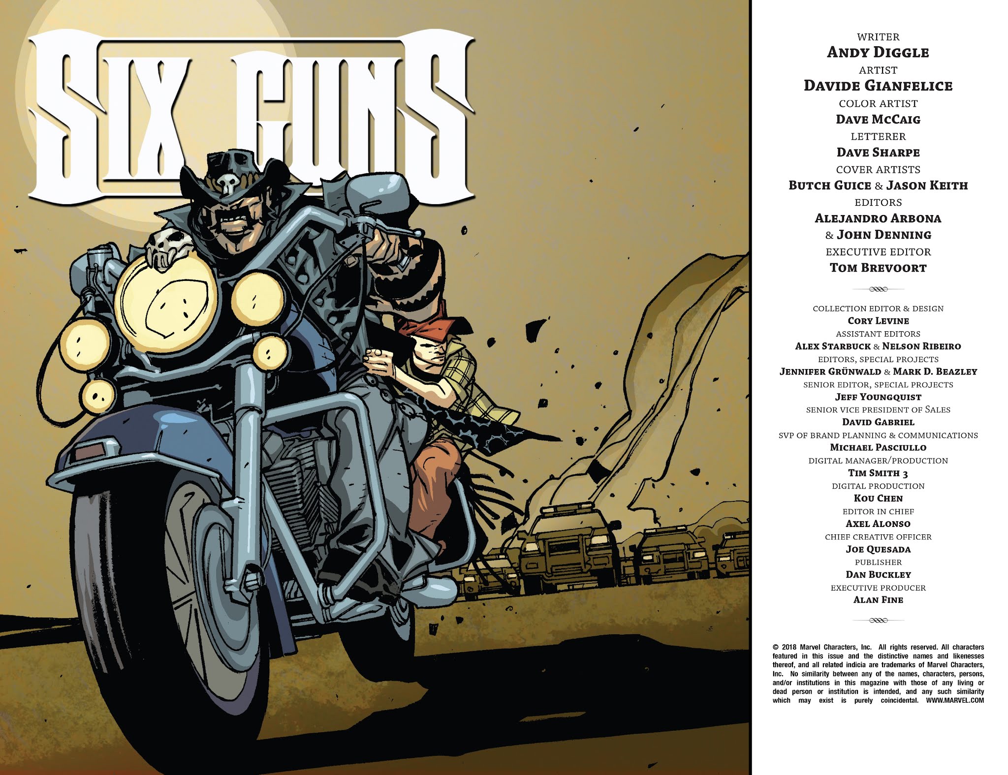 Read online Six Guns comic -  Issue # TPB - 3