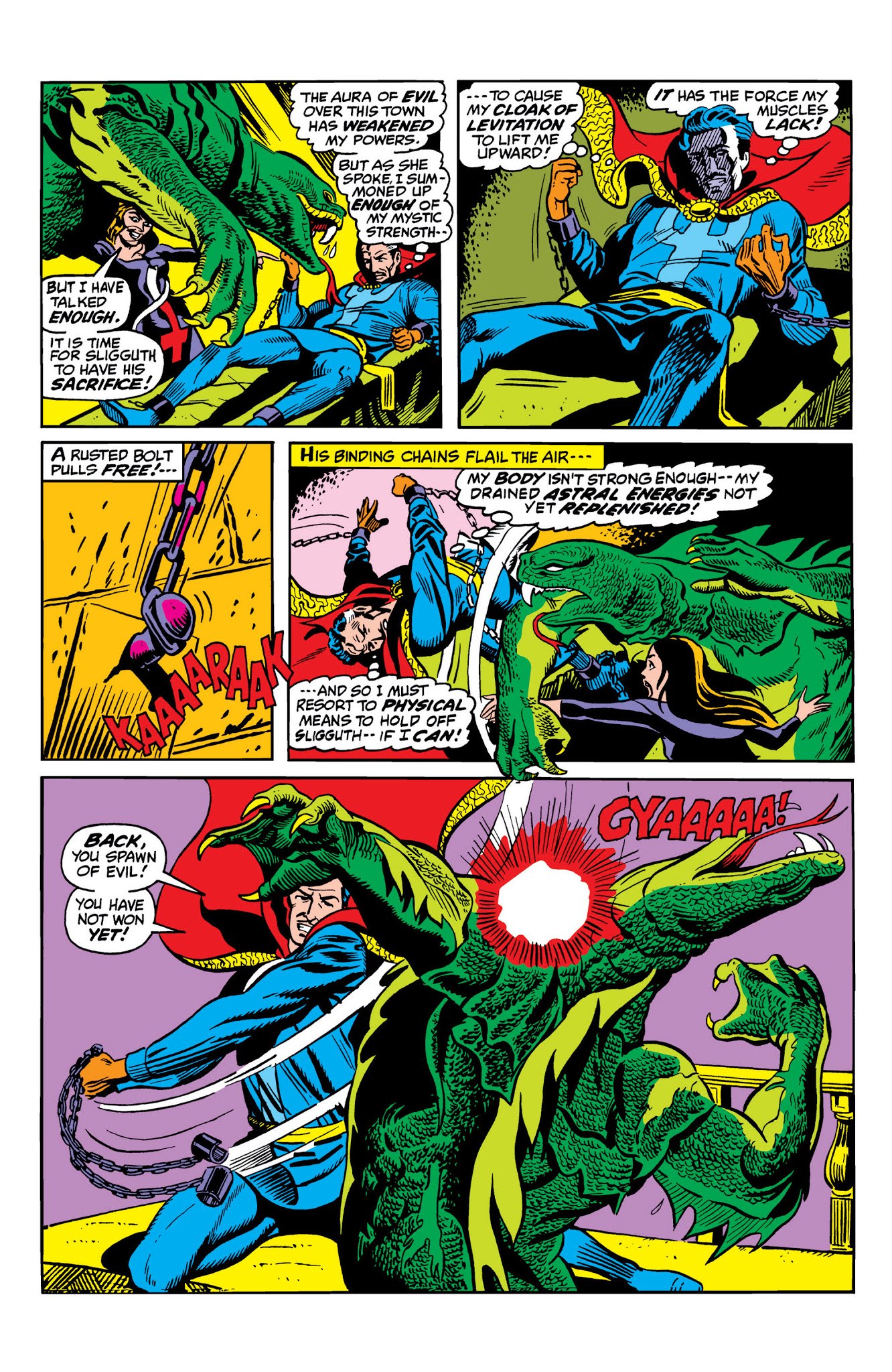 Read online Marvel Masterworks: Doctor Strange comic -  Issue # TPB 4 (Part 2) - 87