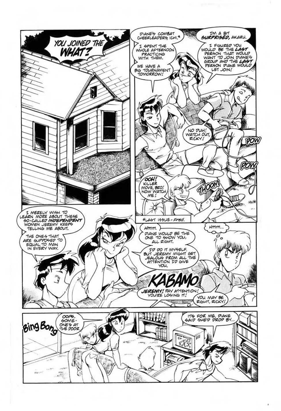Read online Ninja High School (1986) comic -  Issue #45 - 4