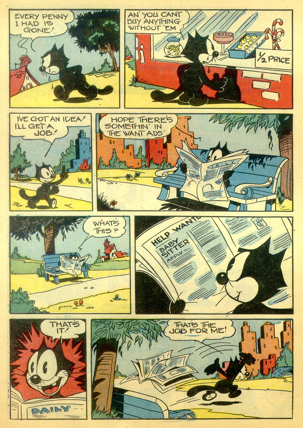 Read online Felix the Cat (1948) comic -  Issue #3 - 6