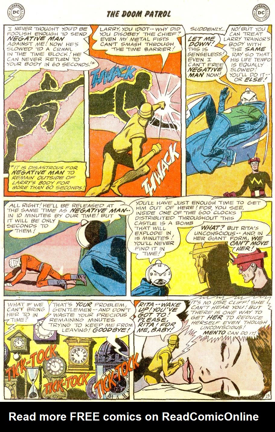 Read online Doom Patrol (1964) comic -  Issue #92 - 29