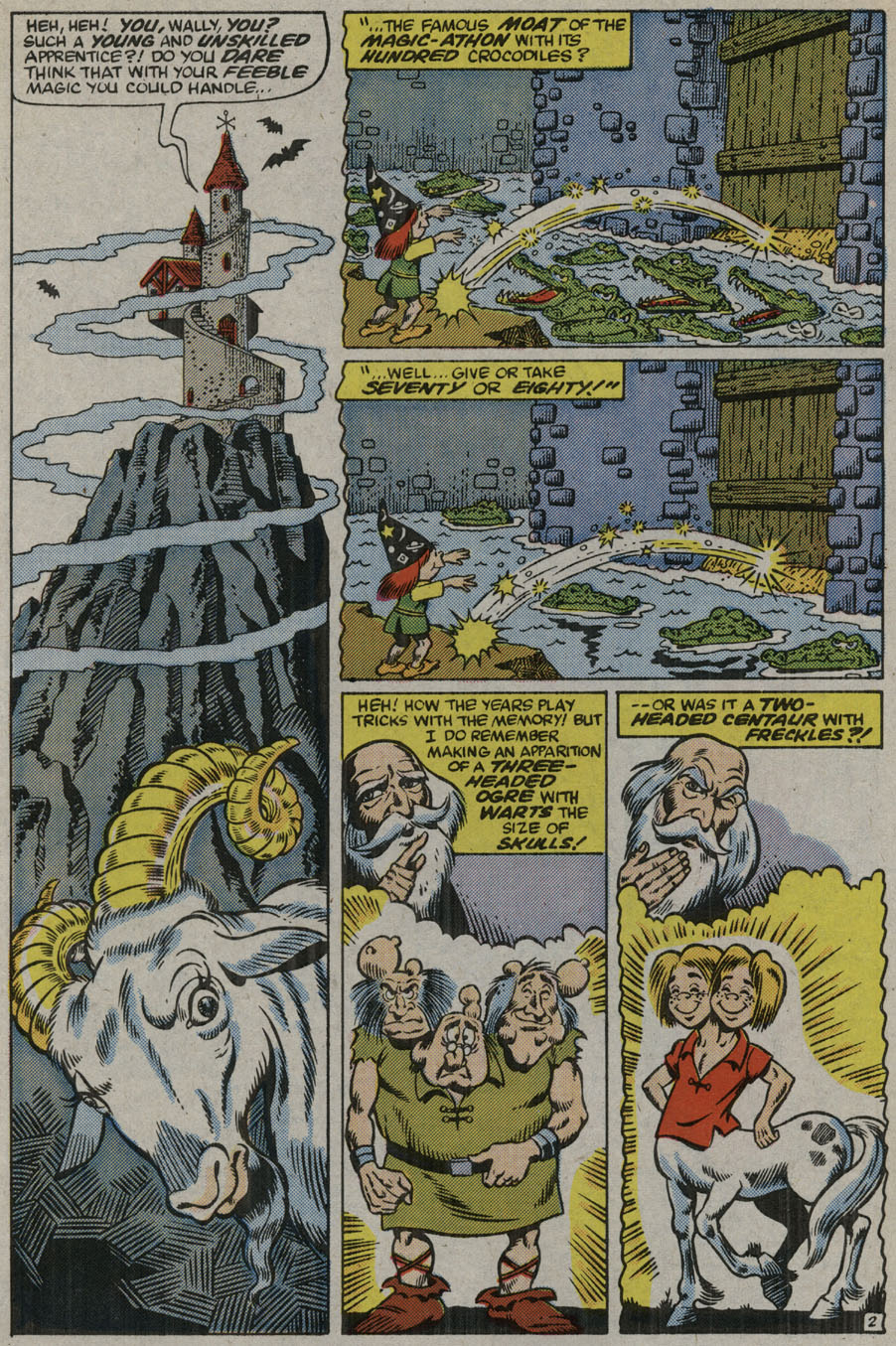 Read online Wally the Wizard comic -  Issue #2 - 4