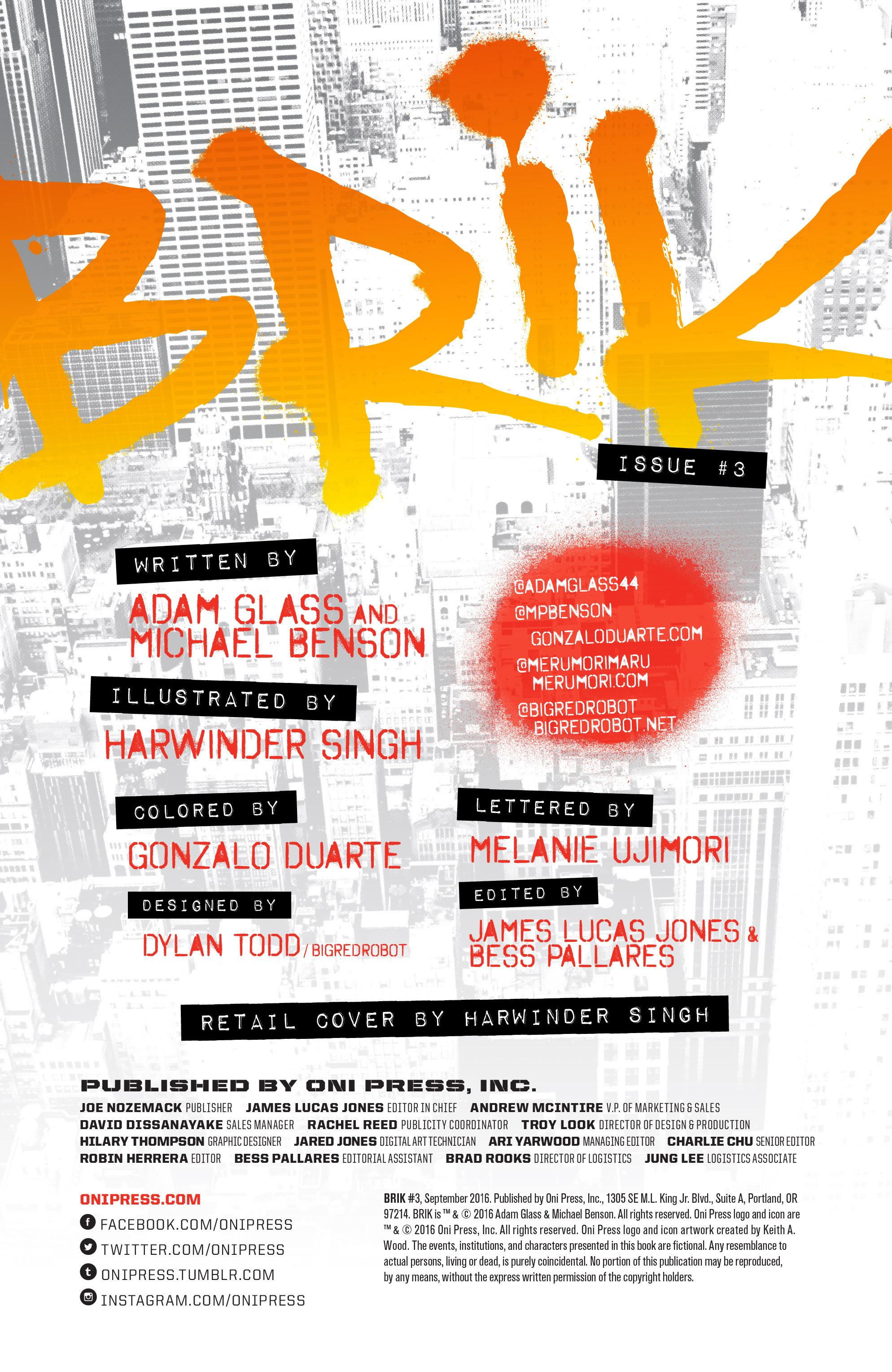 Read online Brik comic -  Issue #3 - 2