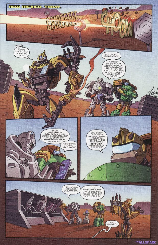 Read online Transformers Prime: Beast Hunters Special comic -  Issue # Full - 3
