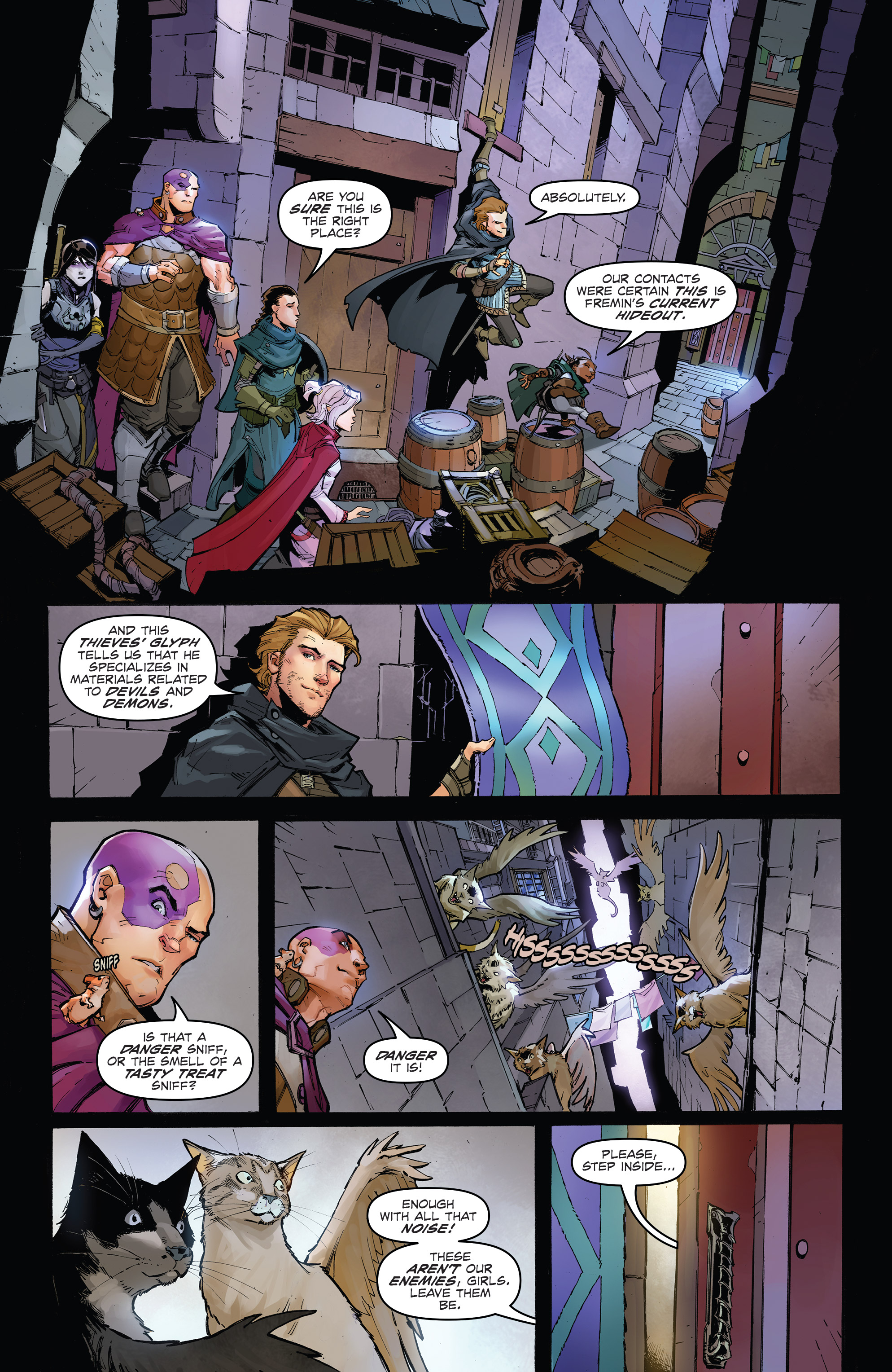 Read online Dungeons & Dragons: Infernal Tides comic -  Issue #1 - 13