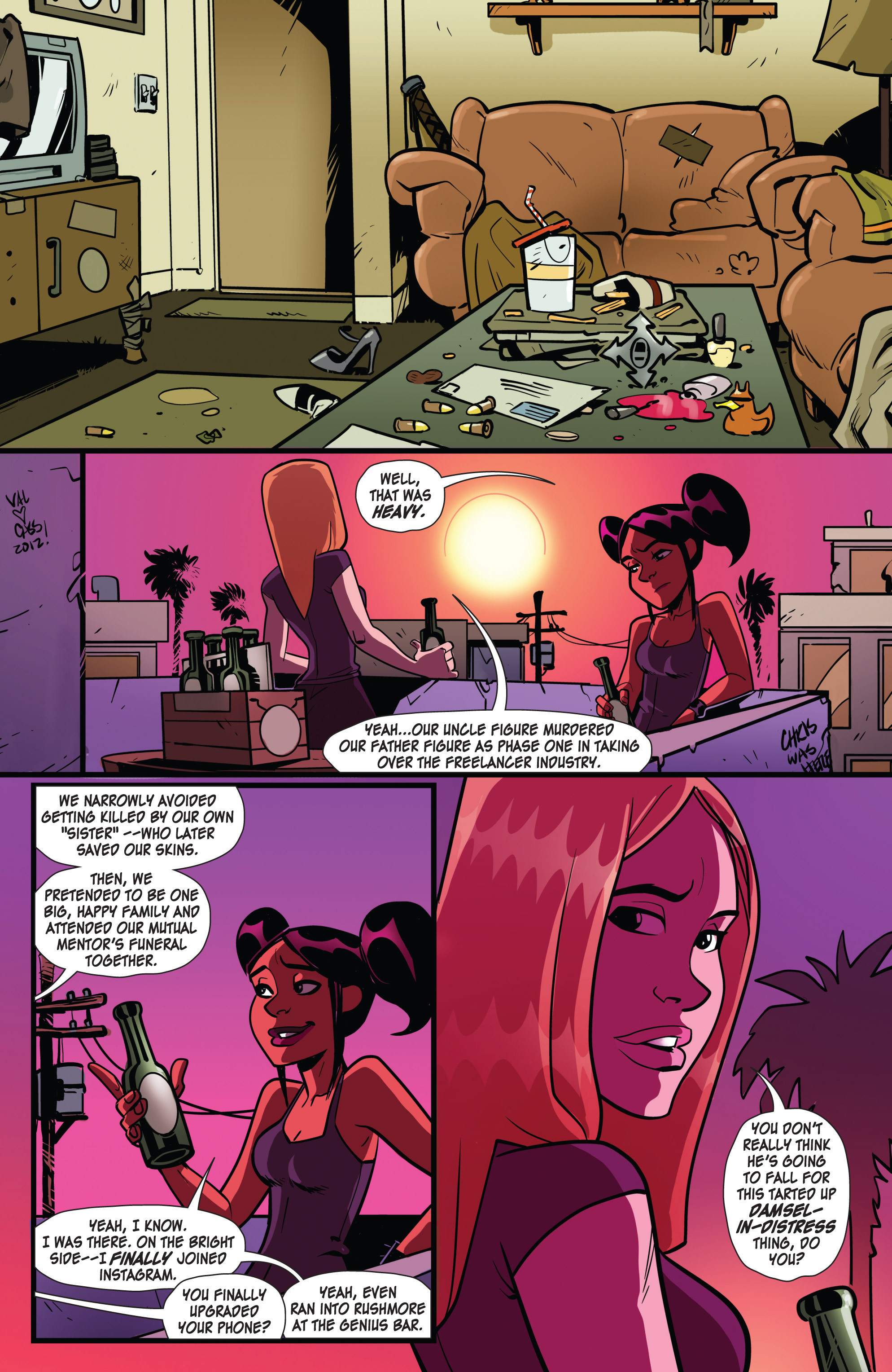 Read online Freelancers comic -  Issue #4 - 3