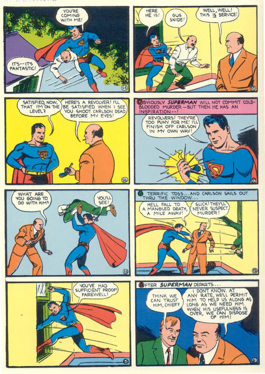 Read online Superman (1939) comic -  Issue #4 - 60