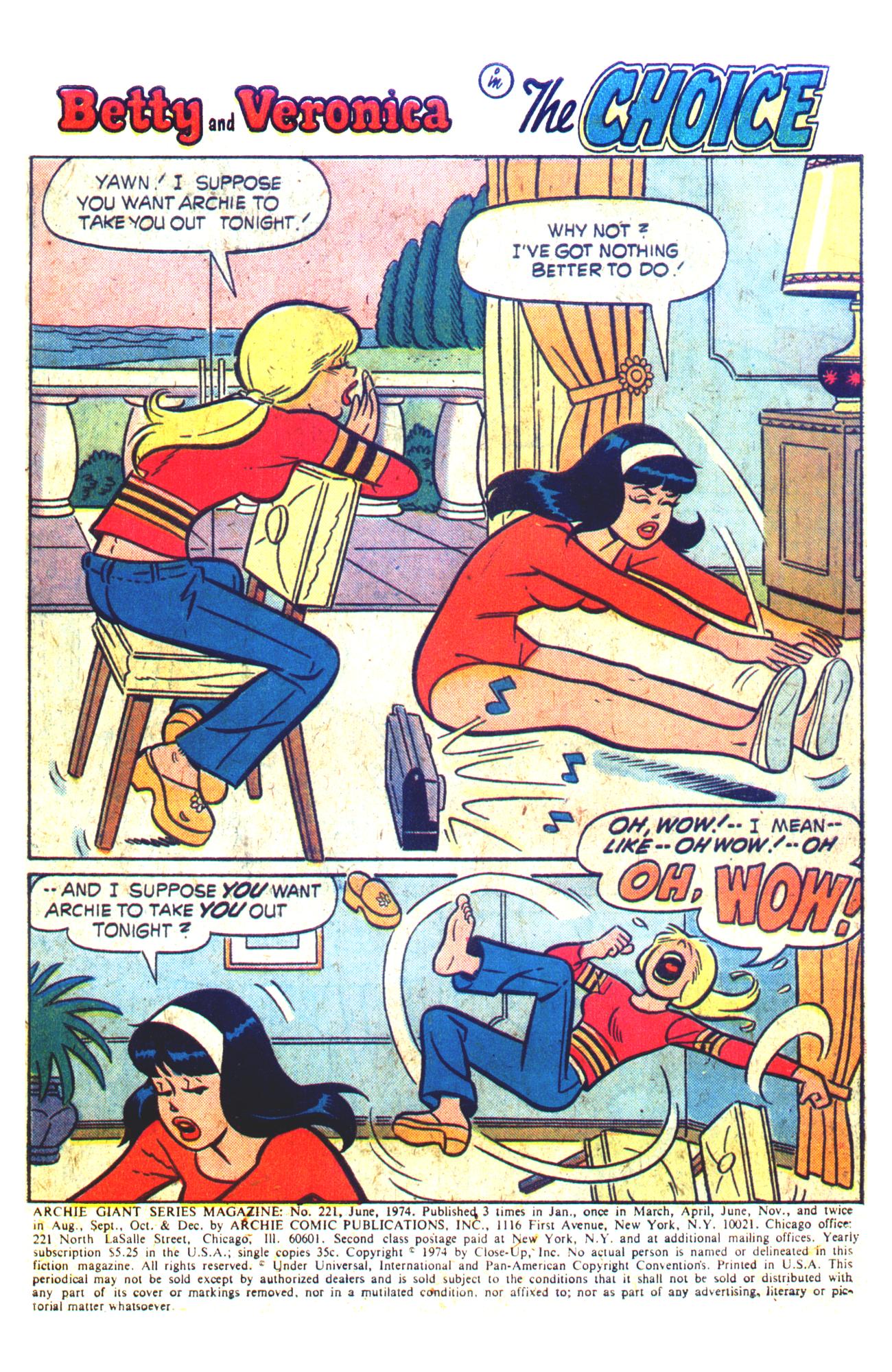 Read online Archie Giant Series Magazine comic -  Issue #221 - 6