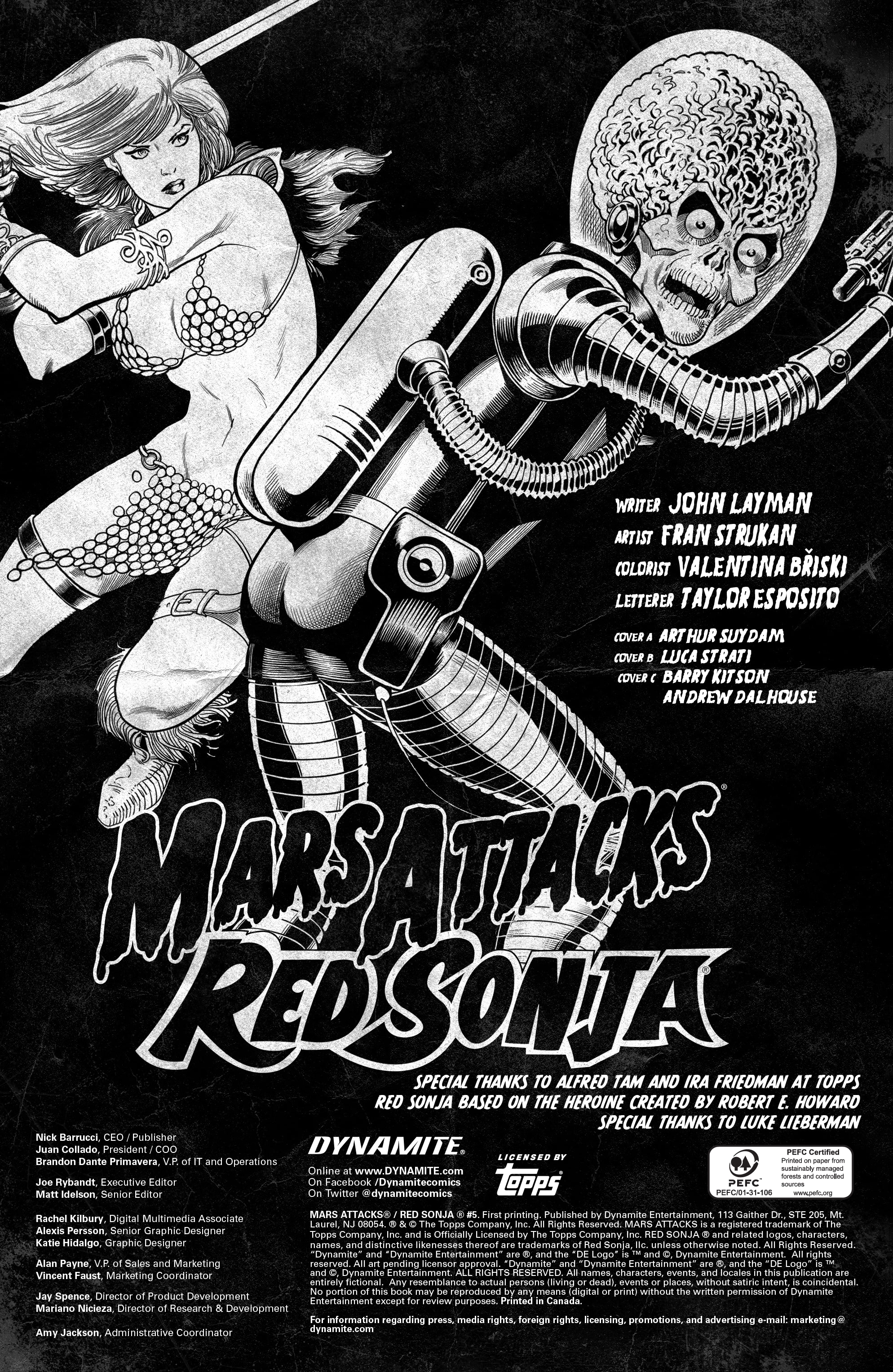 Read online Mars Attacks Red Sonja comic -  Issue #5 - 4