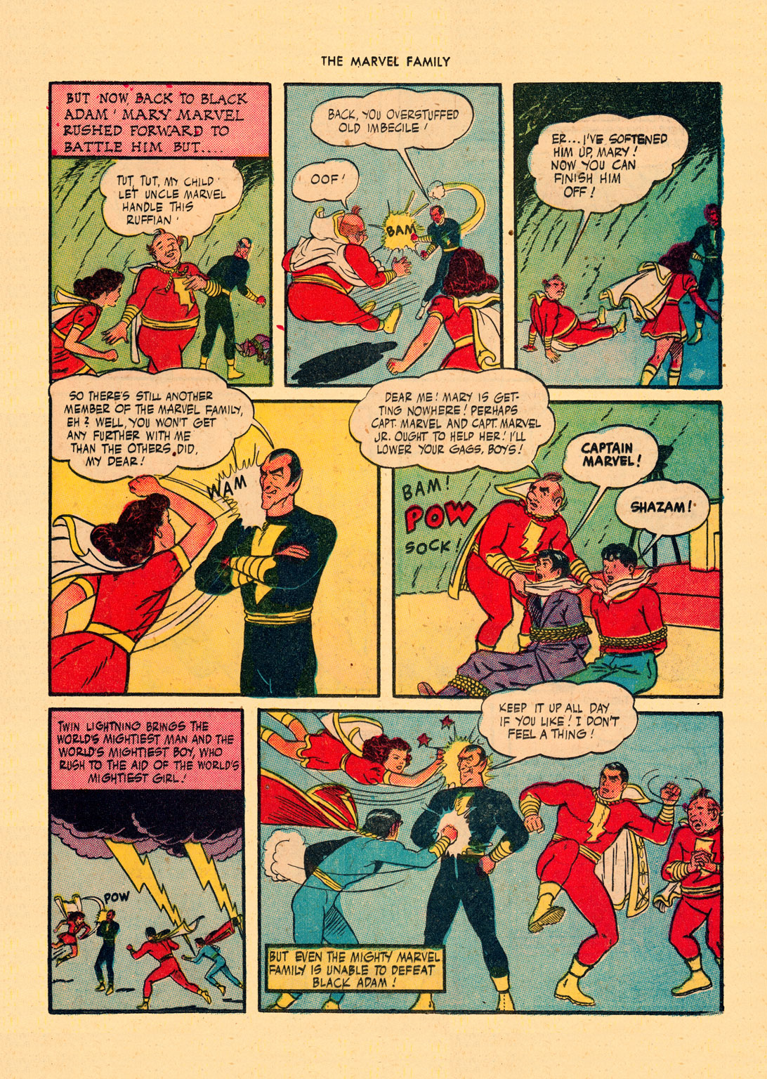 Read online The Marvel Family comic -  Issue #1 - 17