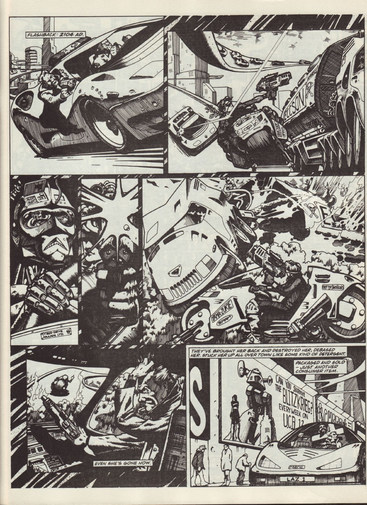 Read online Judge Dredd: The Megazine (vol. 2) comic -  Issue #73 - 38
