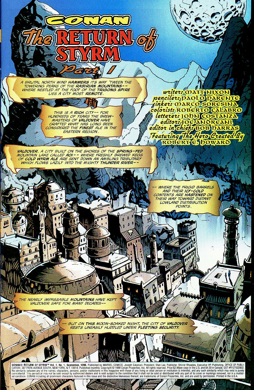 Read online Conan: Return of Styrm comic -  Issue #1 - 4