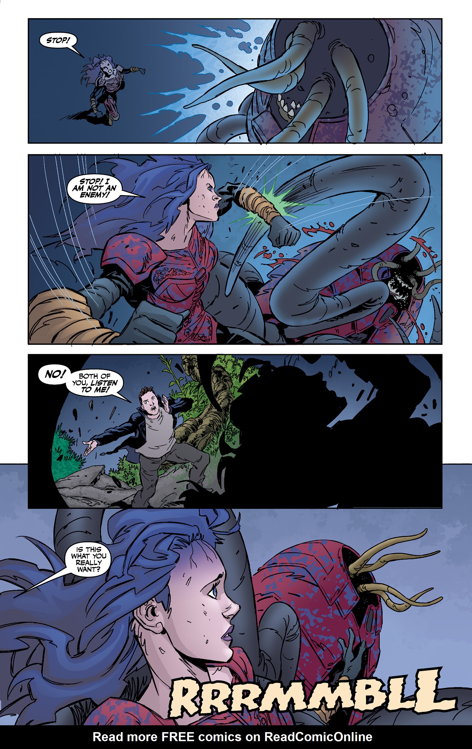 Read online Angel Season 11 comic -  Issue #4 - 17
