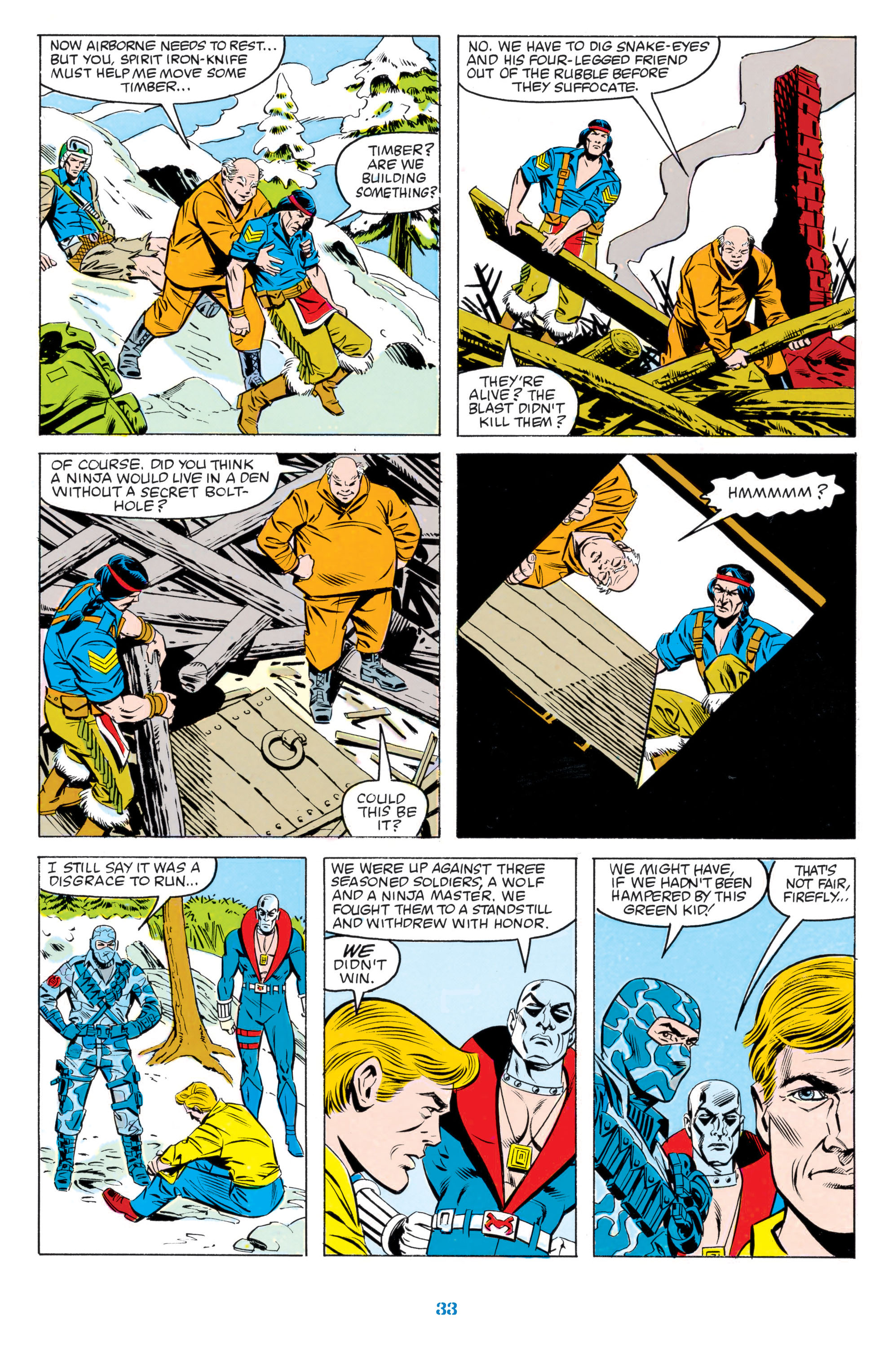 Read online Classic G.I. Joe comic -  Issue # TPB 4 (Part 1) - 34