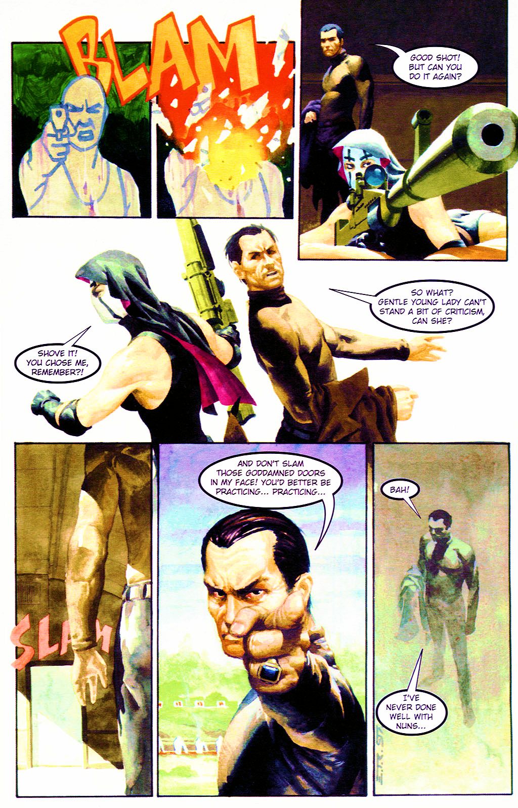 Read online Warrior Nun: Frenzy comic -  Issue #2 - 6