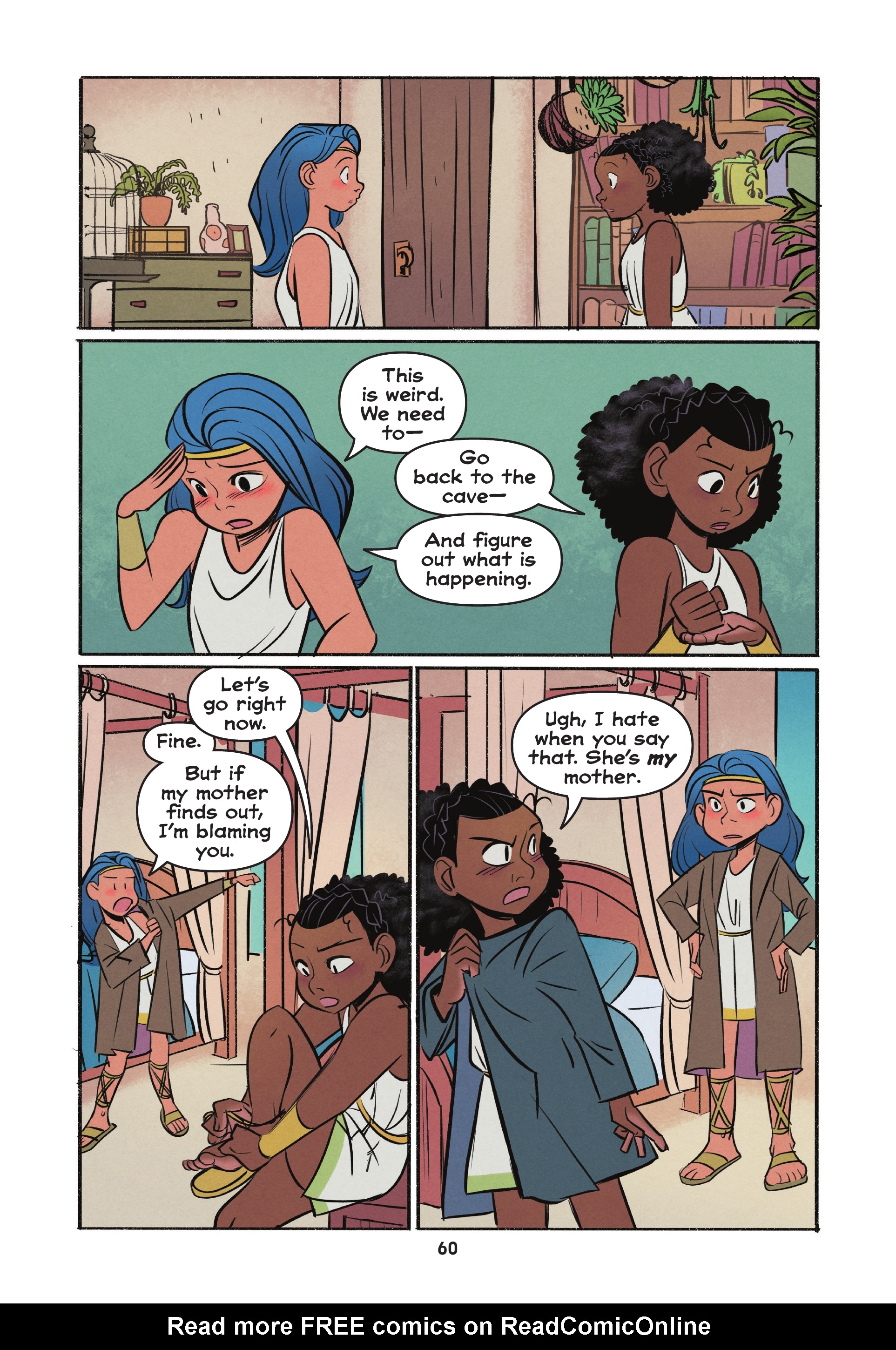 Read online Diana and Nubia: Princesses of the Amazons comic -  Issue # TPB (Part 1) - 58