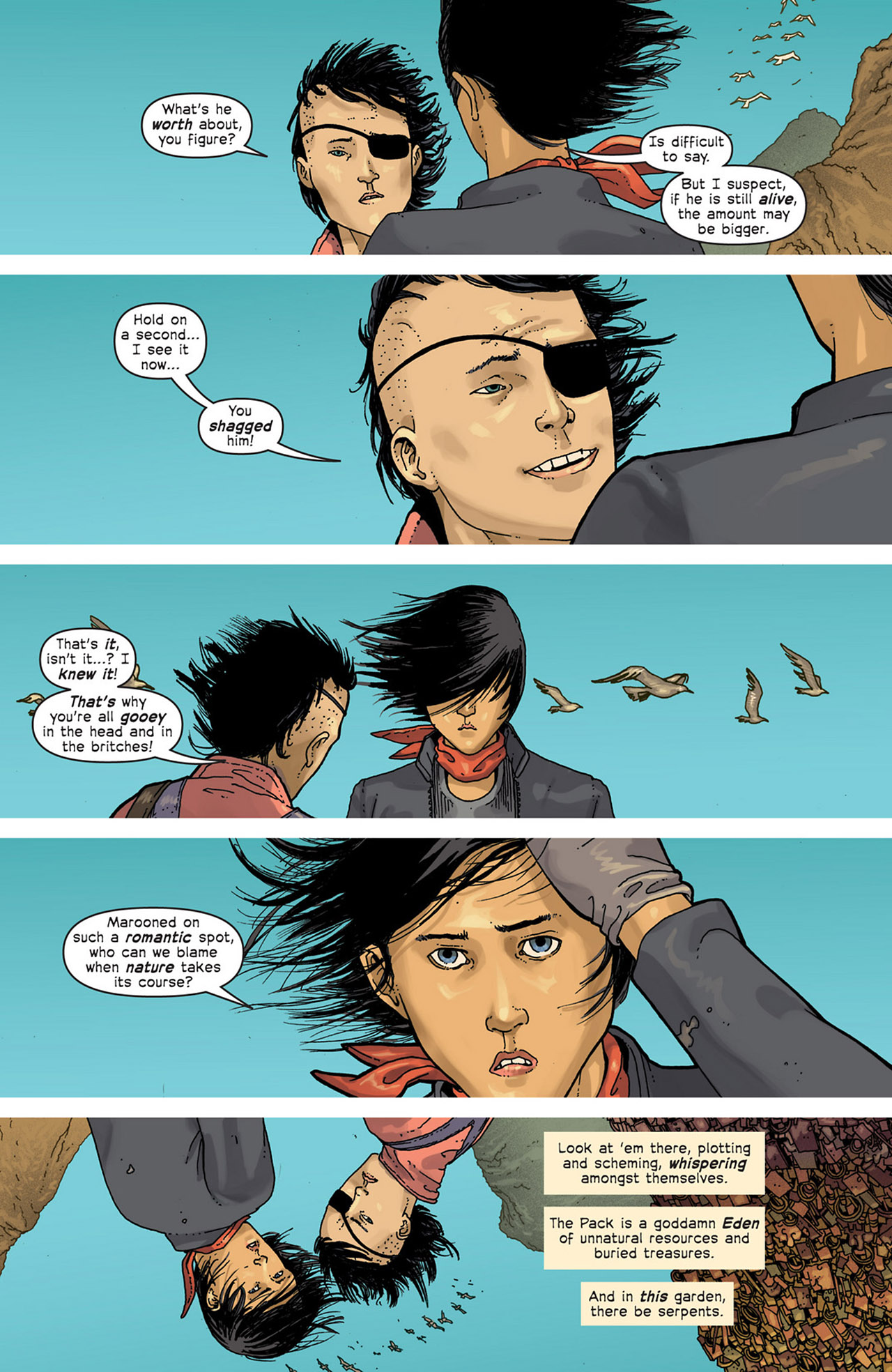 Read online Great Pacific comic -  Issue #5 - 8