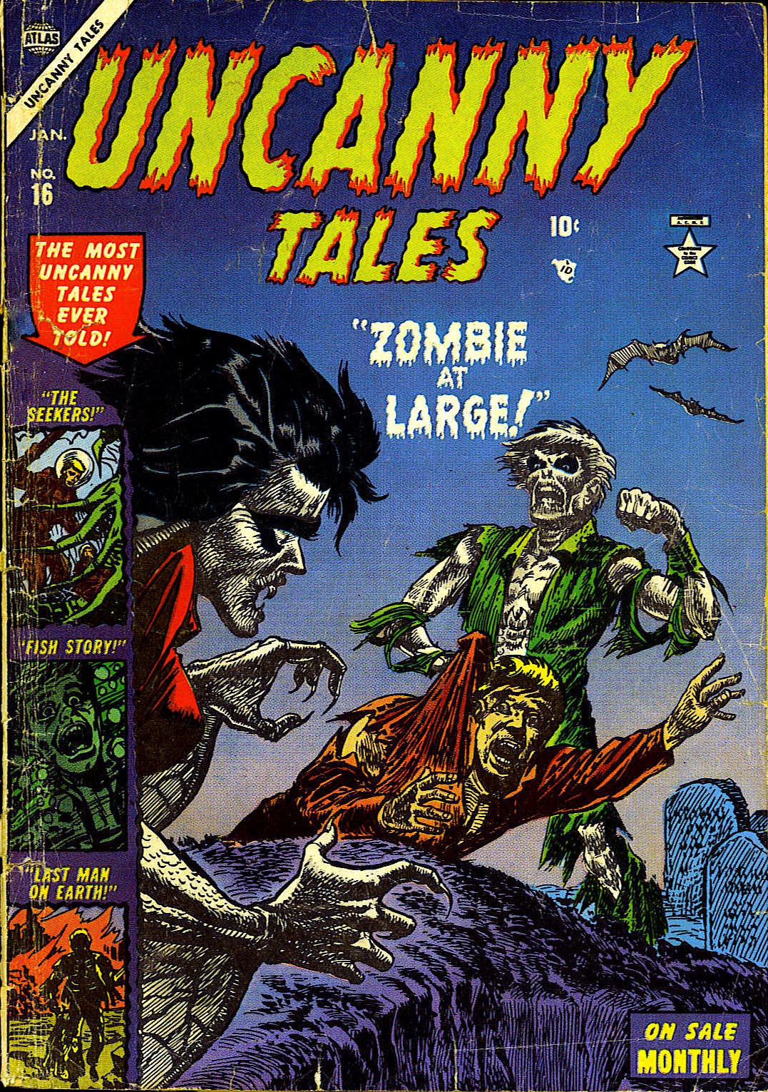 Read online Uncanny Tales comic -  Issue #16 - 1