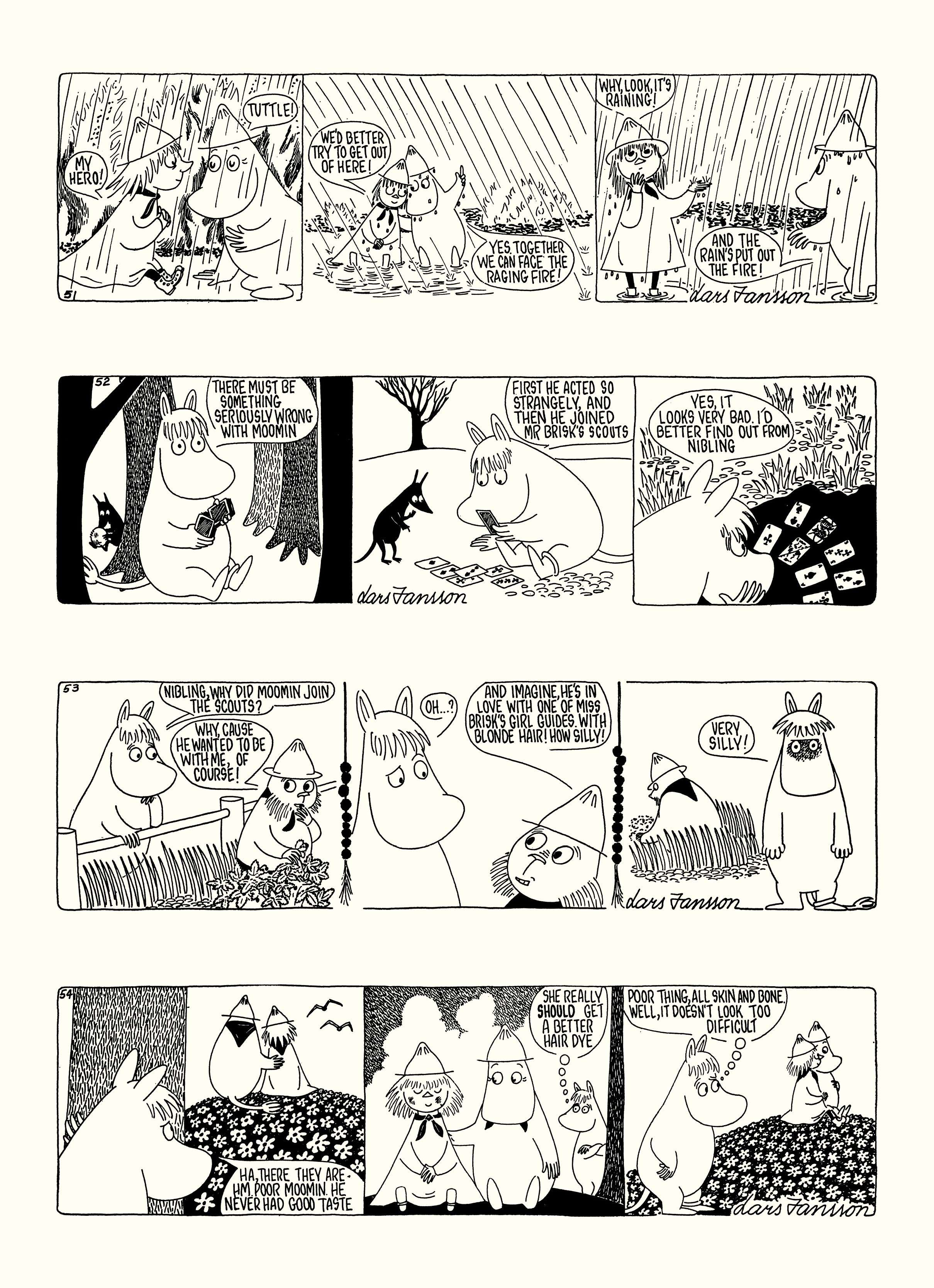 Read online Moomin: The Complete Lars Jansson Comic Strip comic -  Issue # TPB 7 - 40