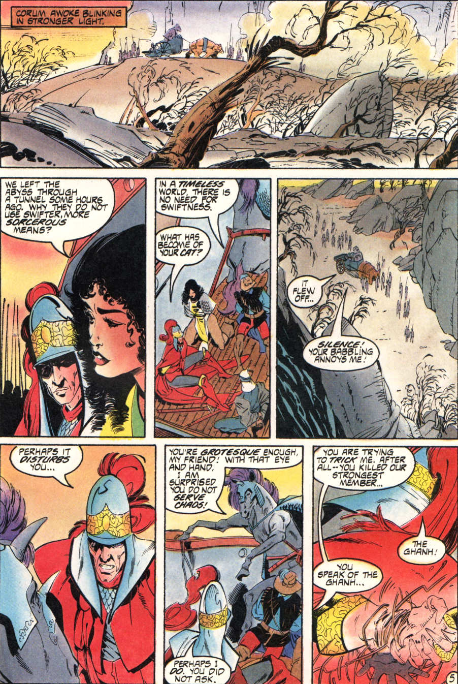 Read online The Chronicles of Corum comic -  Issue #7 - 7