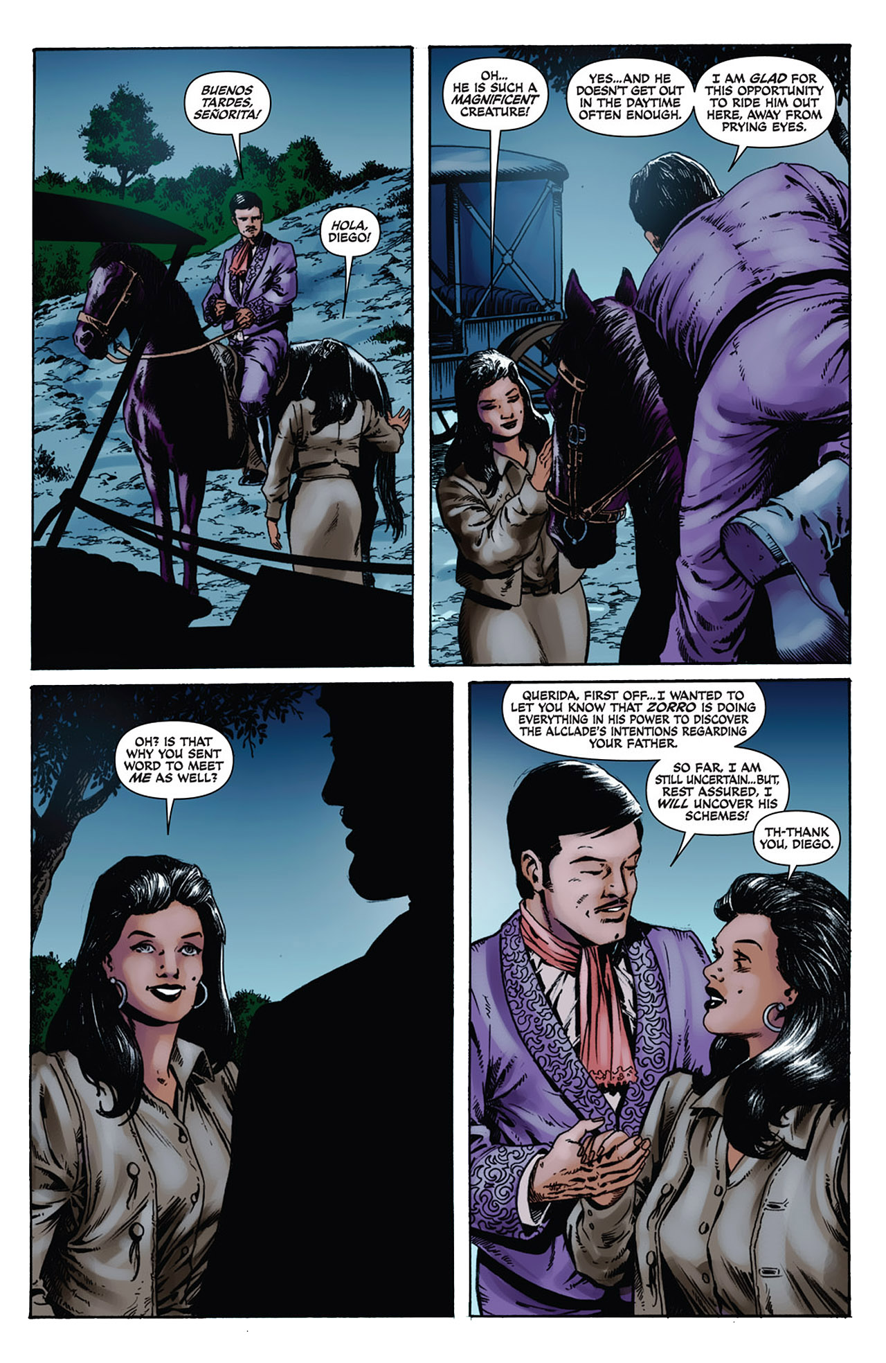 Read online Zorro Rides Again comic -  Issue #3 - 21