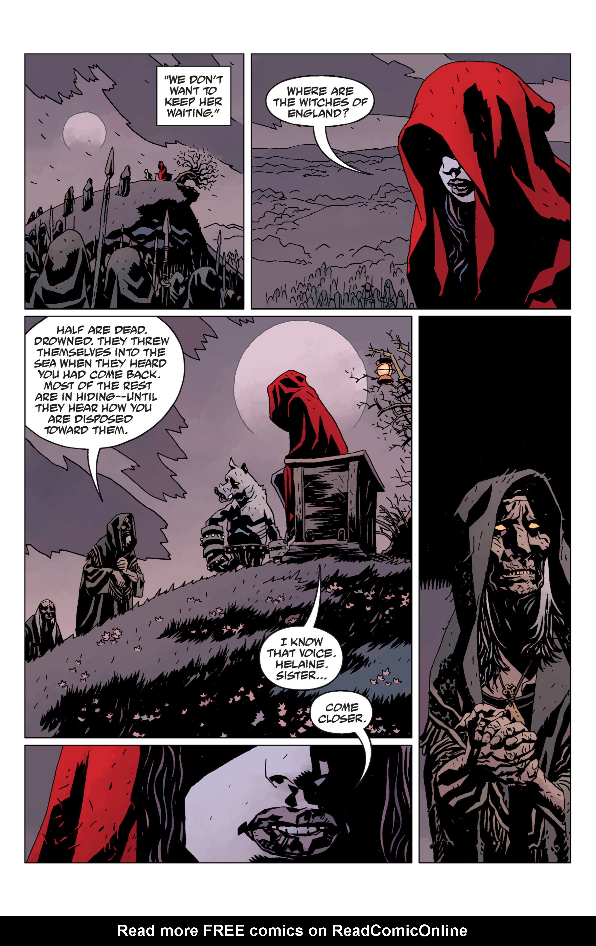 Read online Hellboy comic -  Issue #9 - 61