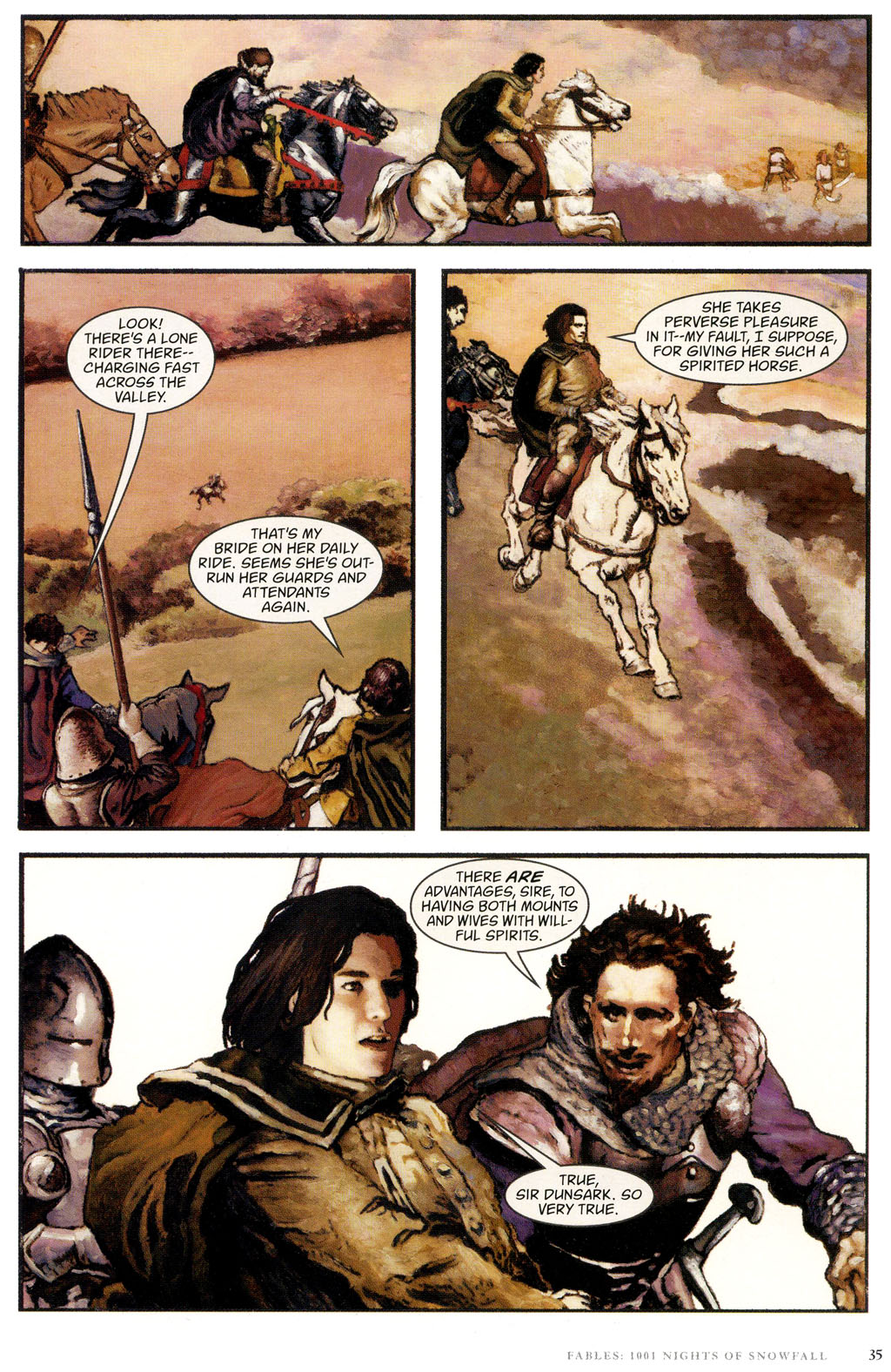 Read online Fables: 1001 Nights of Snowfall comic -  Issue # Full - 35
