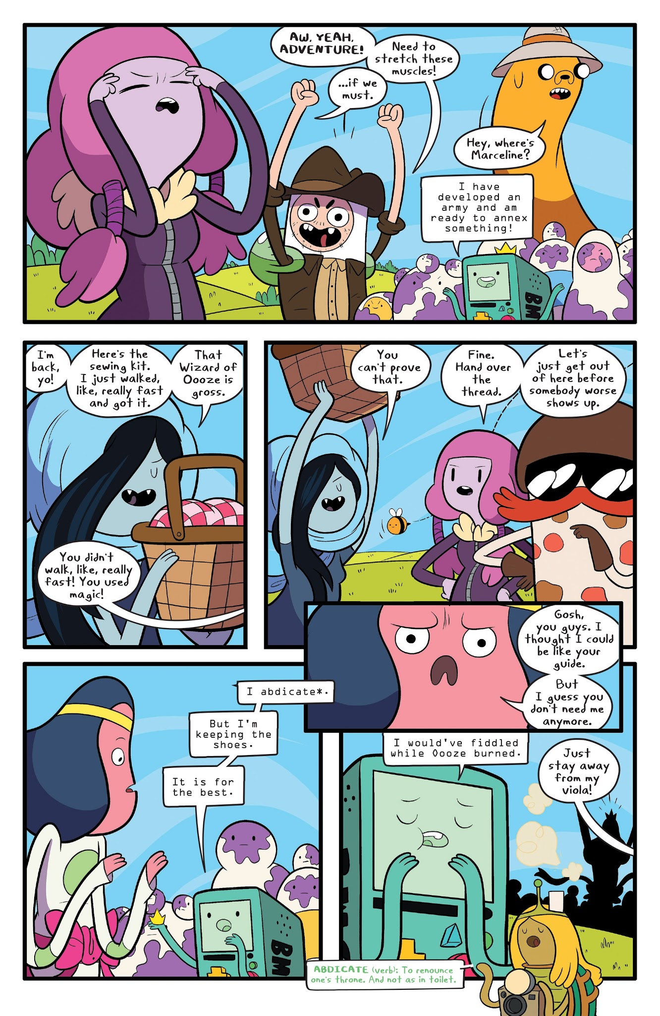 Read online Adventure Time comic -  Issue #67 - 8
