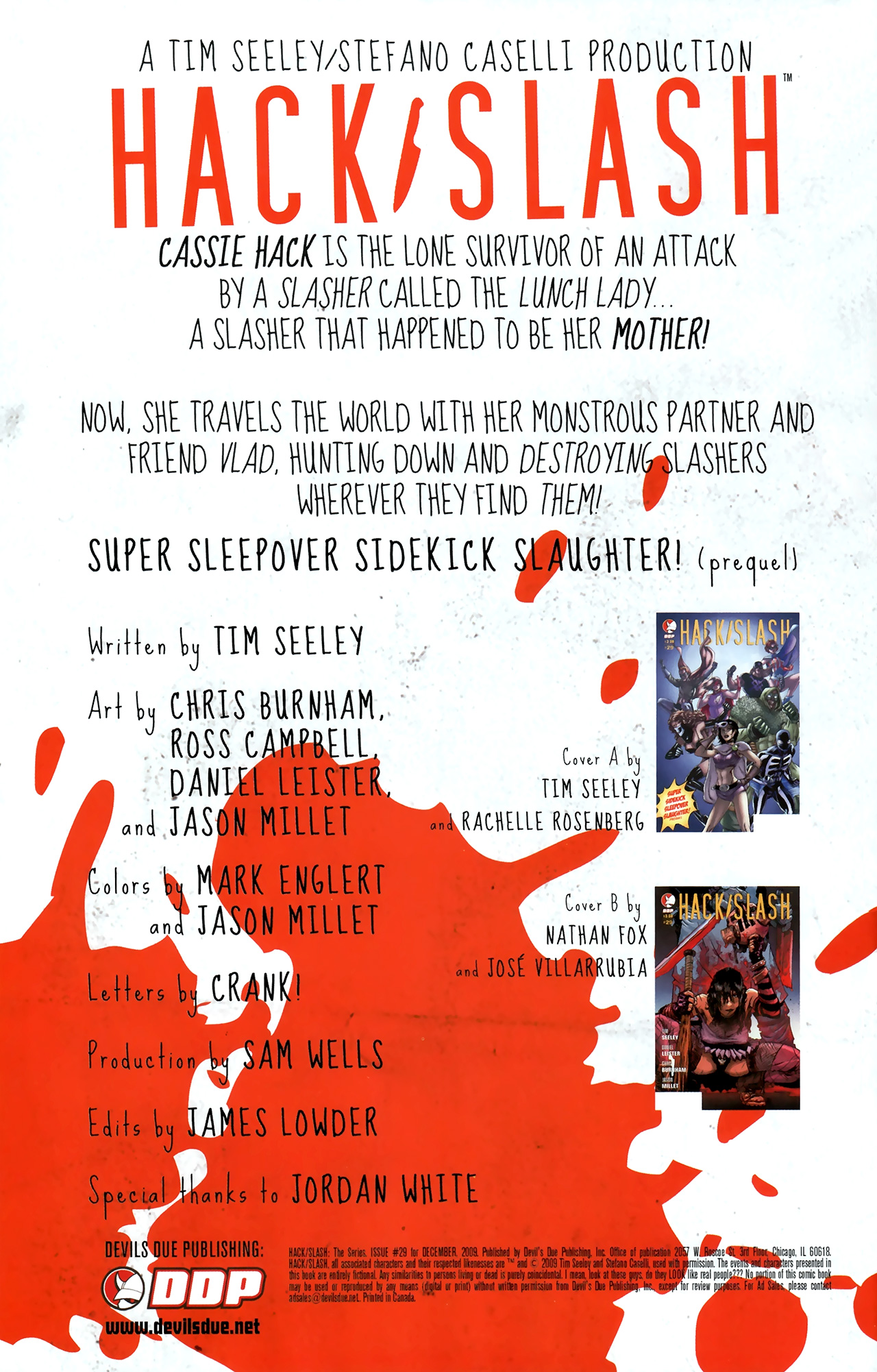 Read online Hack/Slash: The Series comic -  Issue #29 - 2