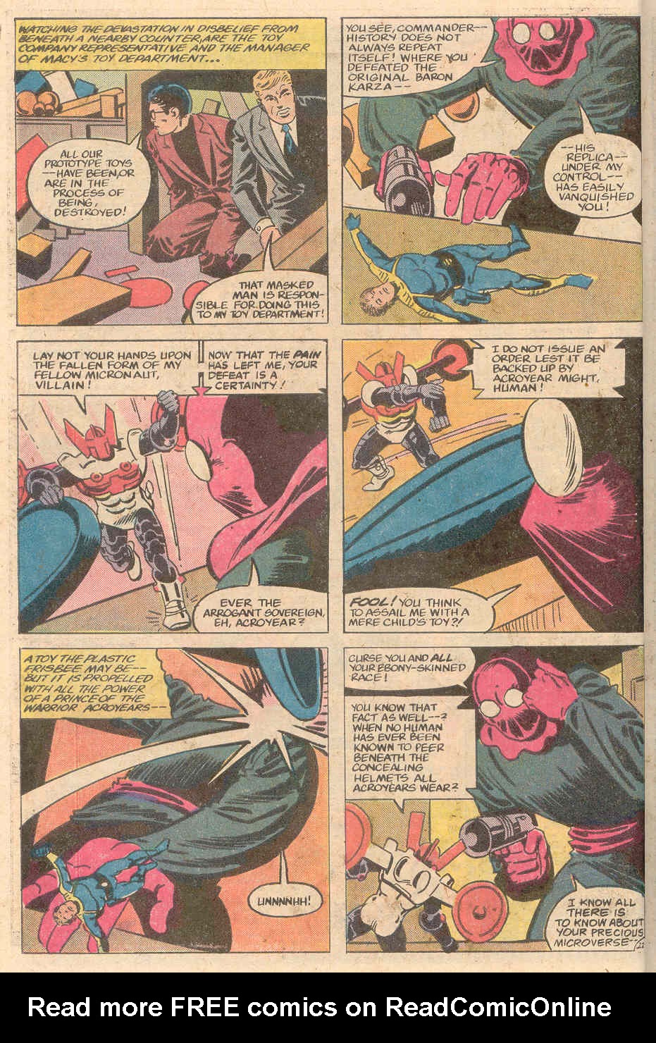 Read online Micronauts (1979) comic -  Issue # _Annual 2 - 23