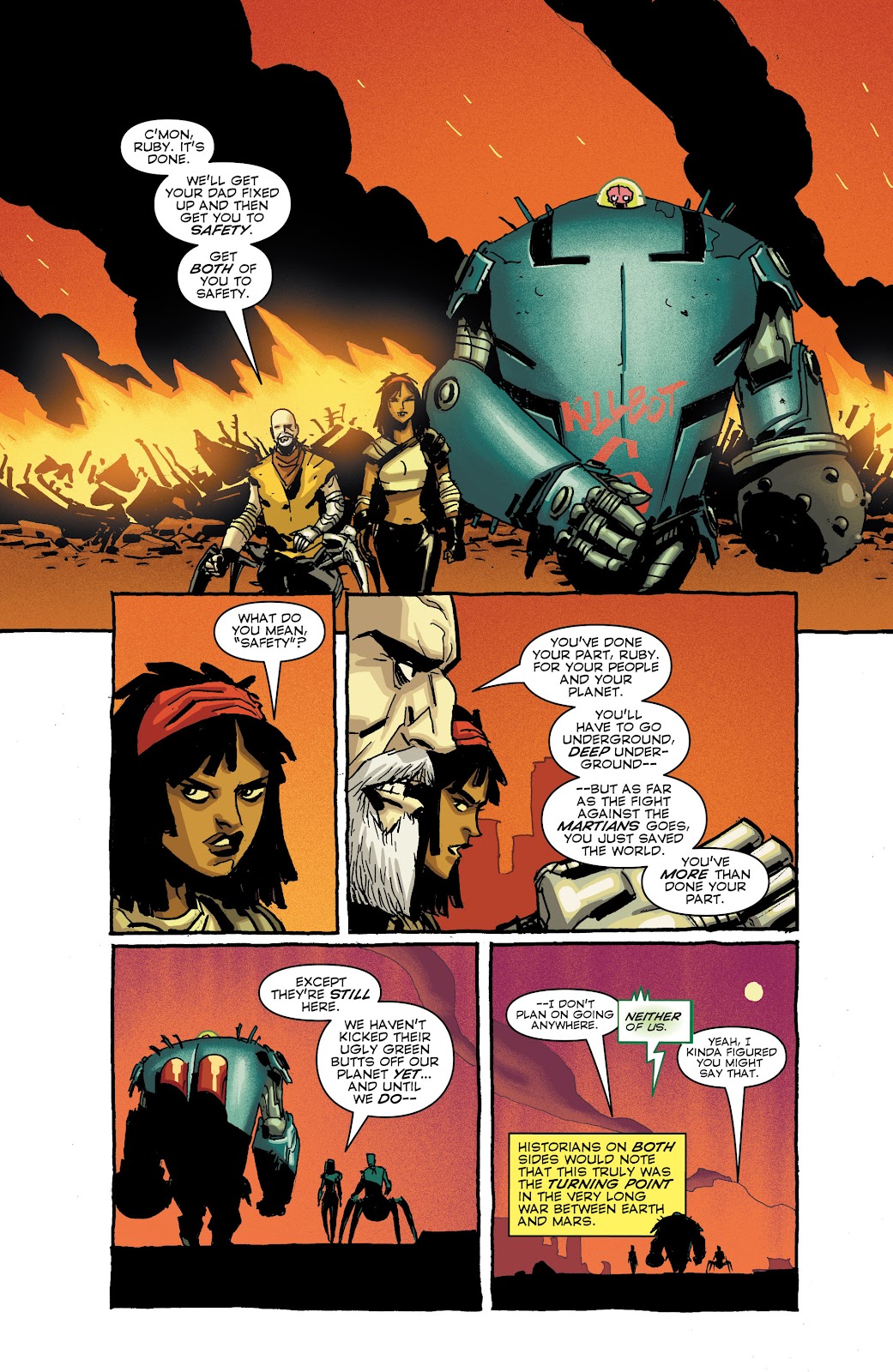 Mars Attacks: Occupation issue 5 - Page 19